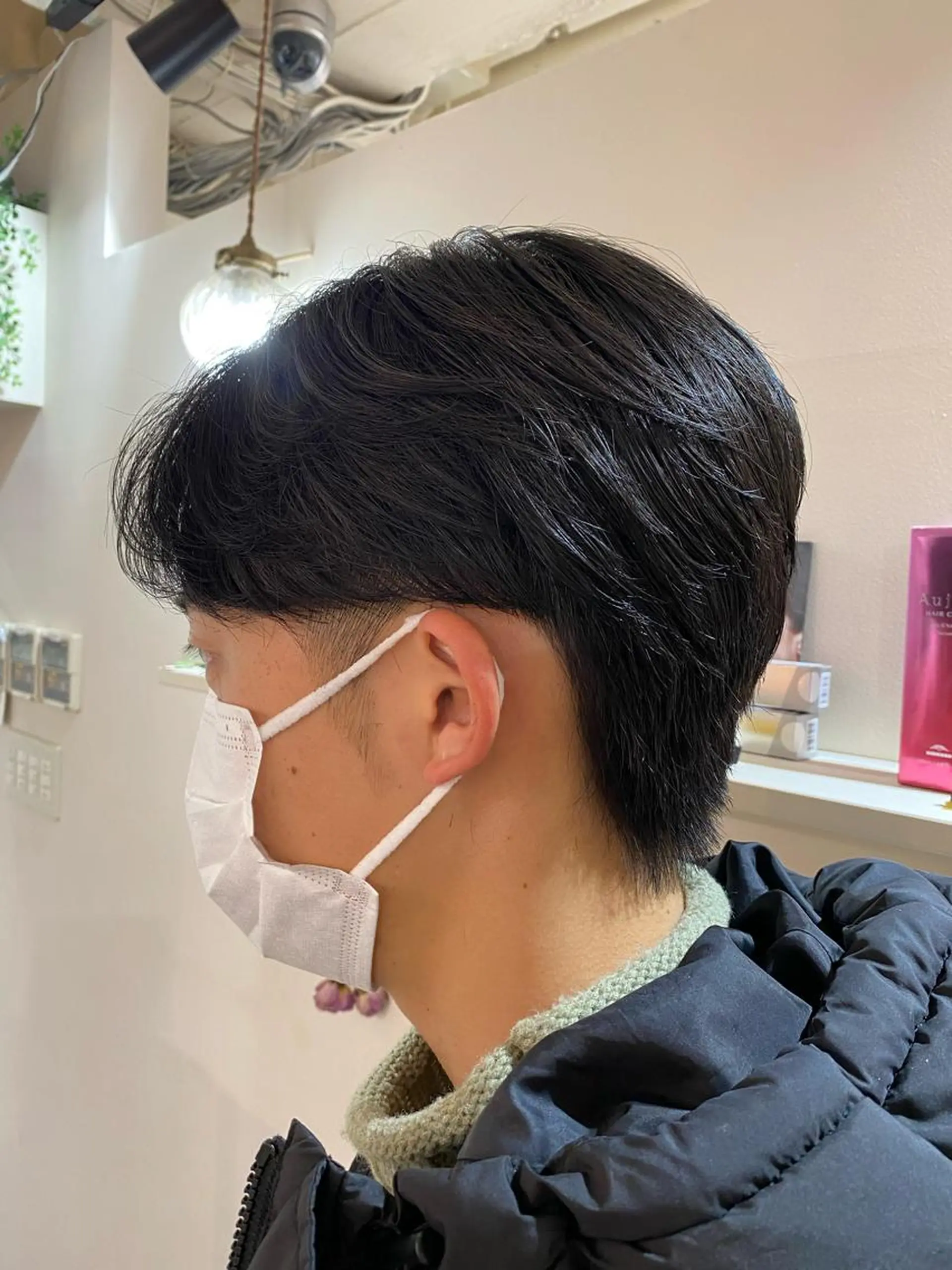 ショート パーマ メンズ センターパート カット パーマ メンズカットパーマ ✂️ JOYAのヘアスタイル