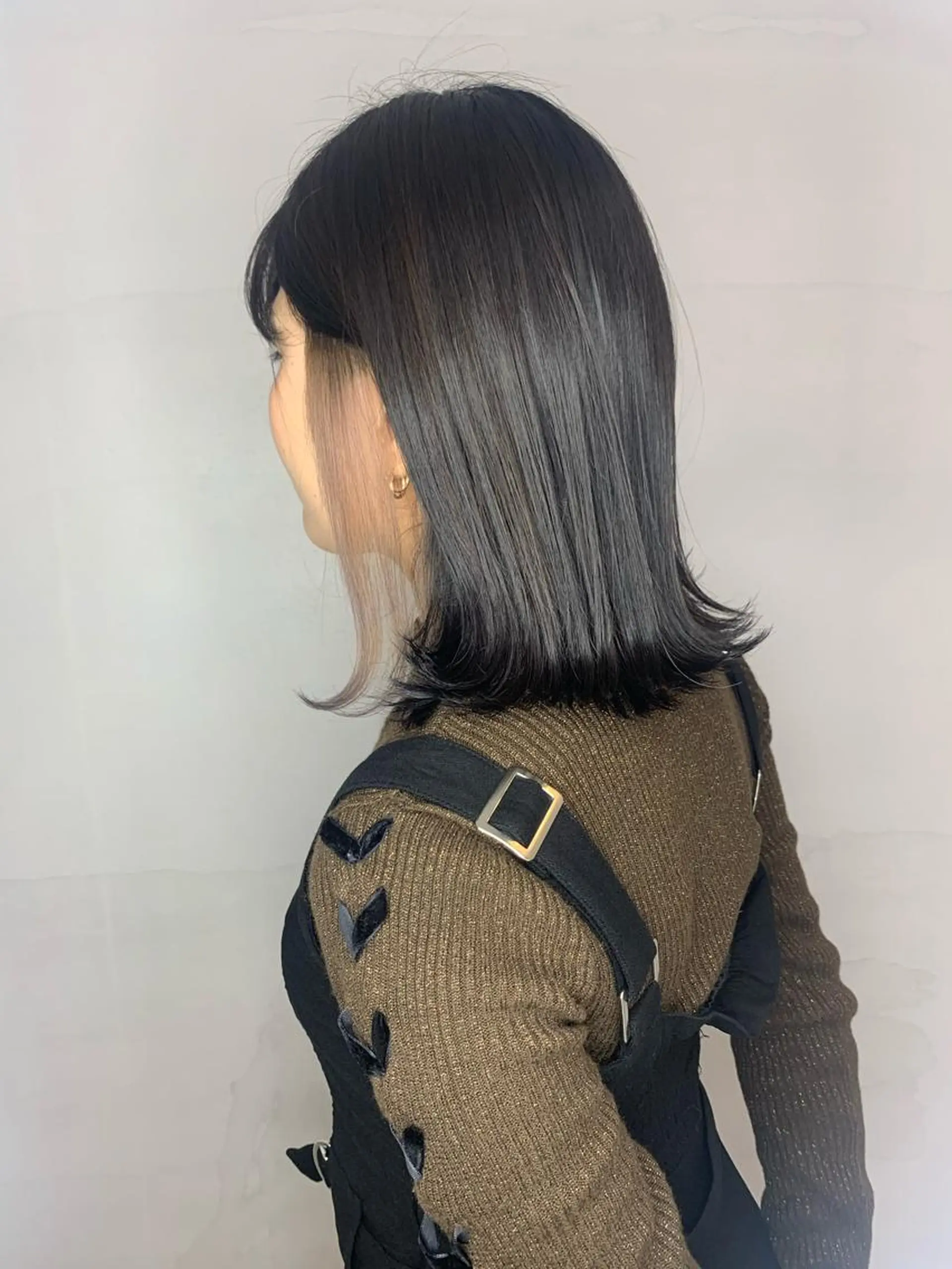 ミディアム アッシュ 田中大星 /ボブ 縮毛矯正のヘアスタイル