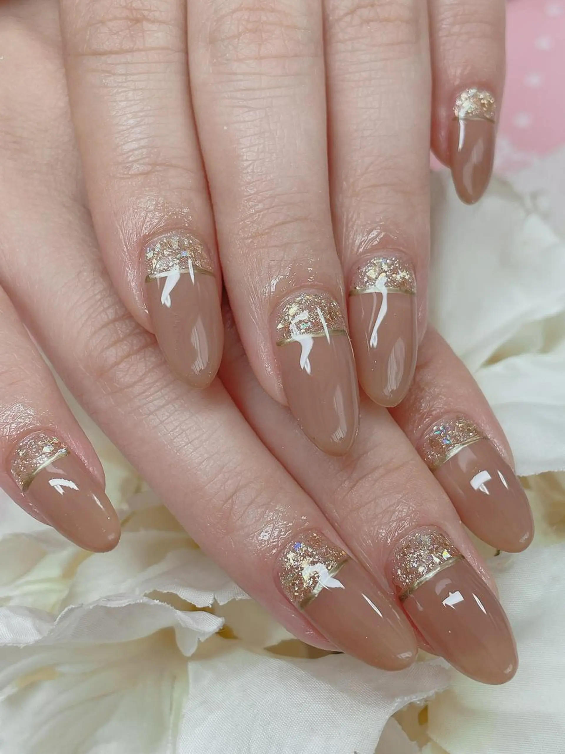 セミロング フットネイル TAKAMATSU RINAのネイルデザイン