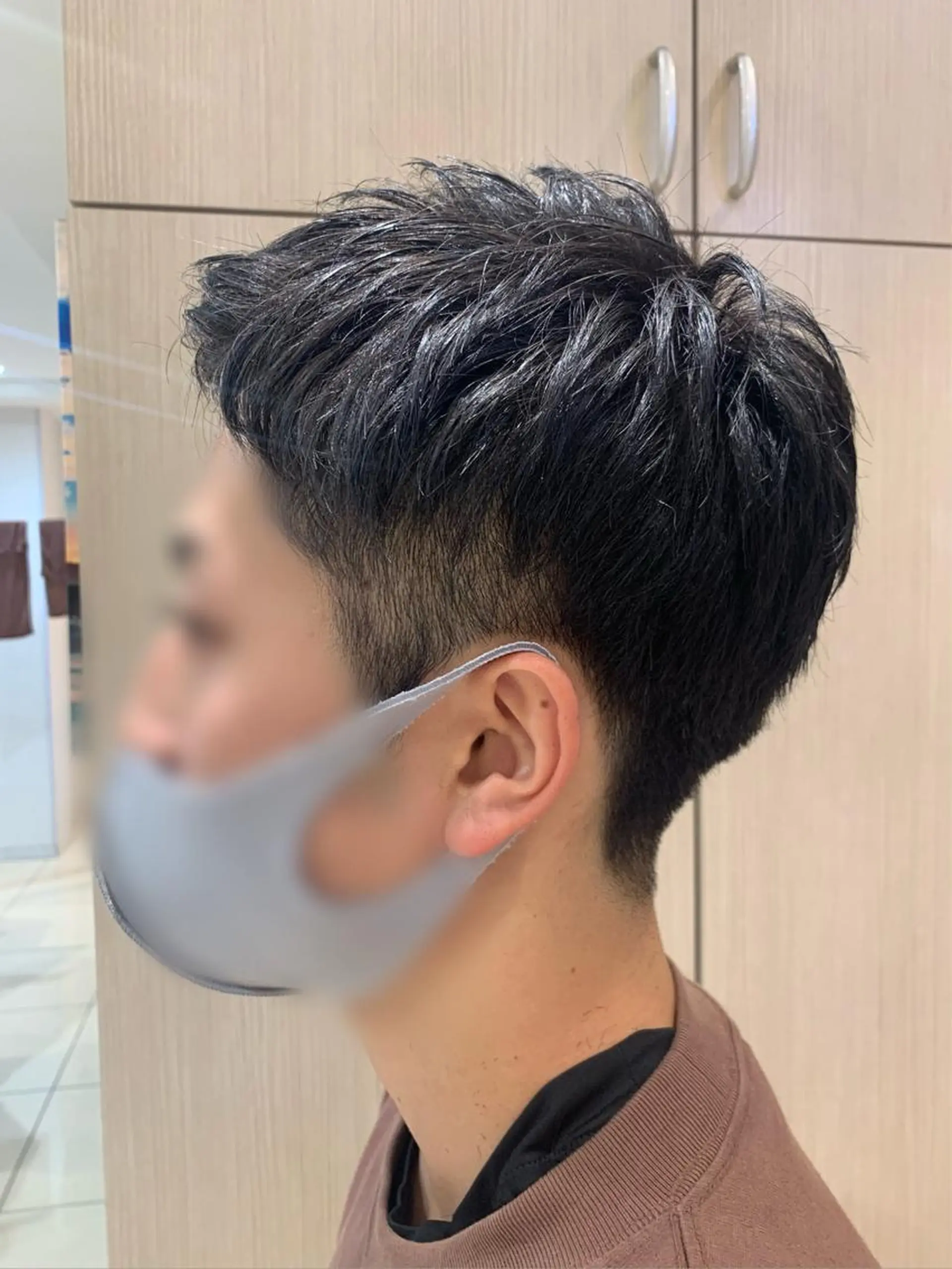 メンズ 森野美咲🇰🇷 レイヤー/顔周りのヘアスタイル