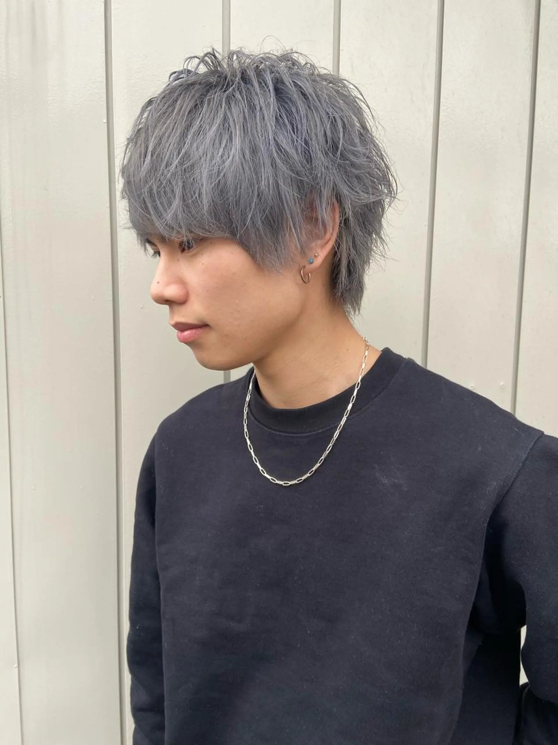 ショート メンズ カット ヘアカラー トリートメント 瀬川 響音のヘアスタイル