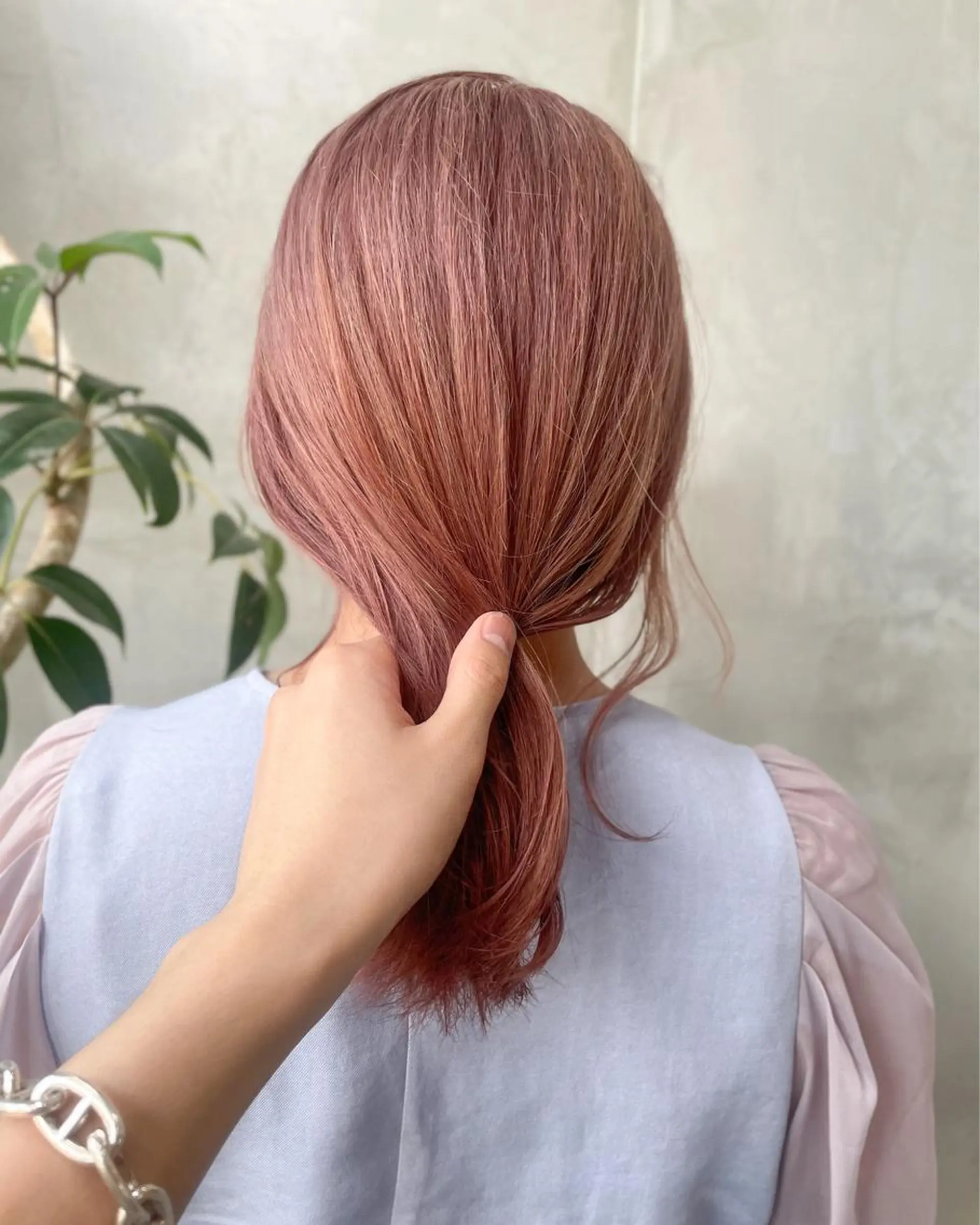 ミディアム カラー 韓国ヘア 店長NEGIのヘアスタイル