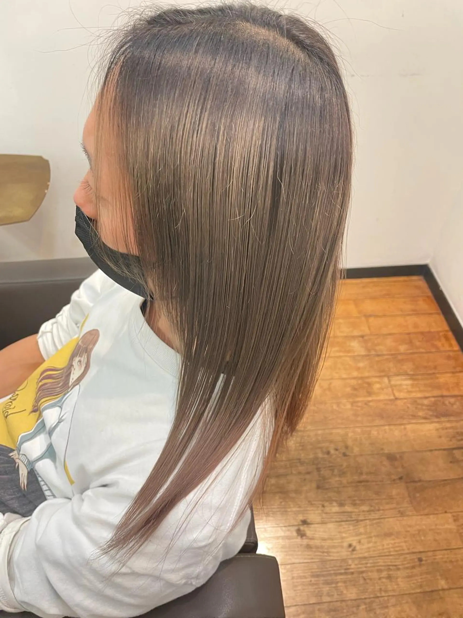 ロング カラー ベージュカラー ミルクティーベージュ ピンクカラー トリートメント 🌸髪質改善🌸 Shuhei🗝♠のヘアスタイル