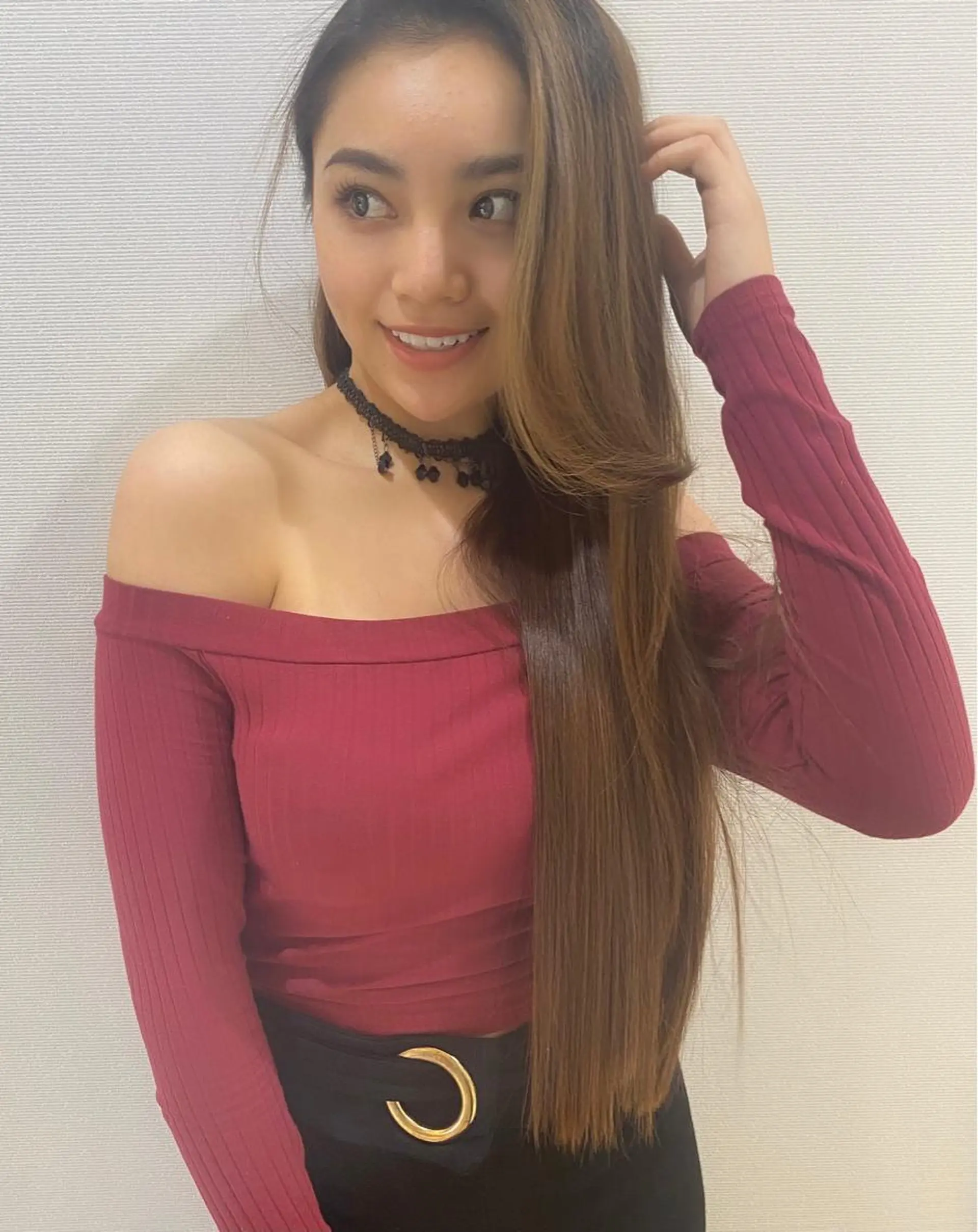 ロング カット トリートメント 💙美髪救世主💙 関華蓮のヘアスタイル