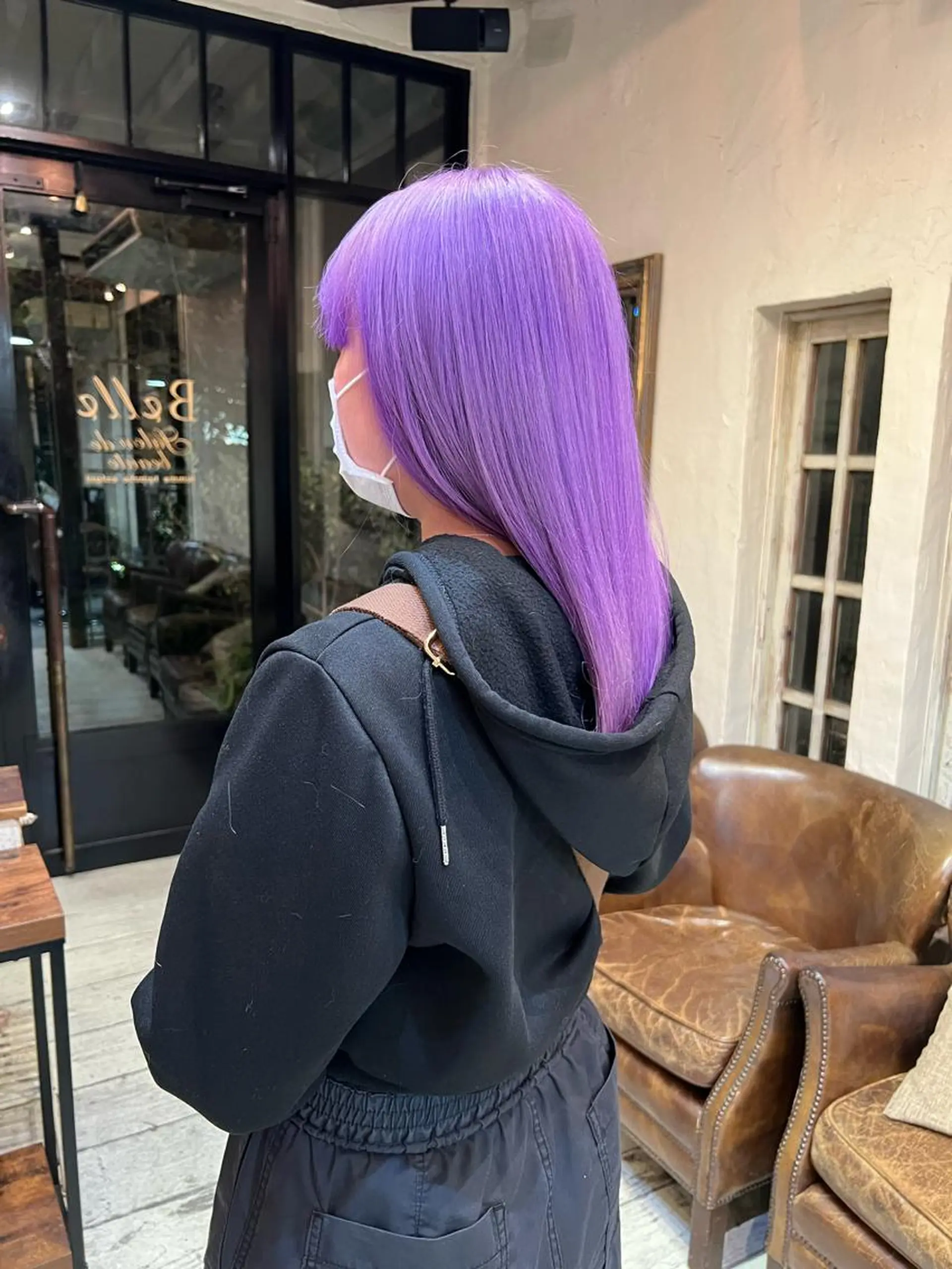 ロング カラー ブリーチ ハイトーンカラー 卒業式のヘアスタイル カット ヘアカラー トリートメント 抜きっぱなしブロンド /ハイトーン/カナタのヘアスタイル