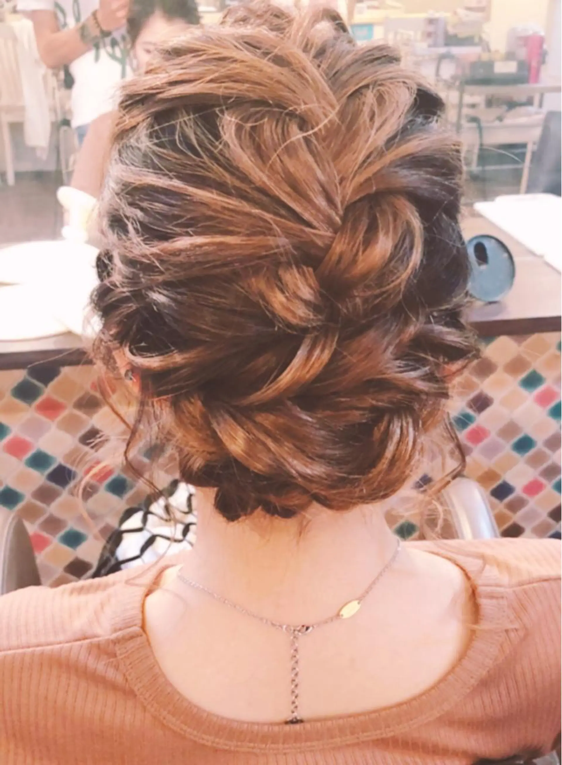 ヘアアレンジ ヘアセット CAnameのヘアスタイル