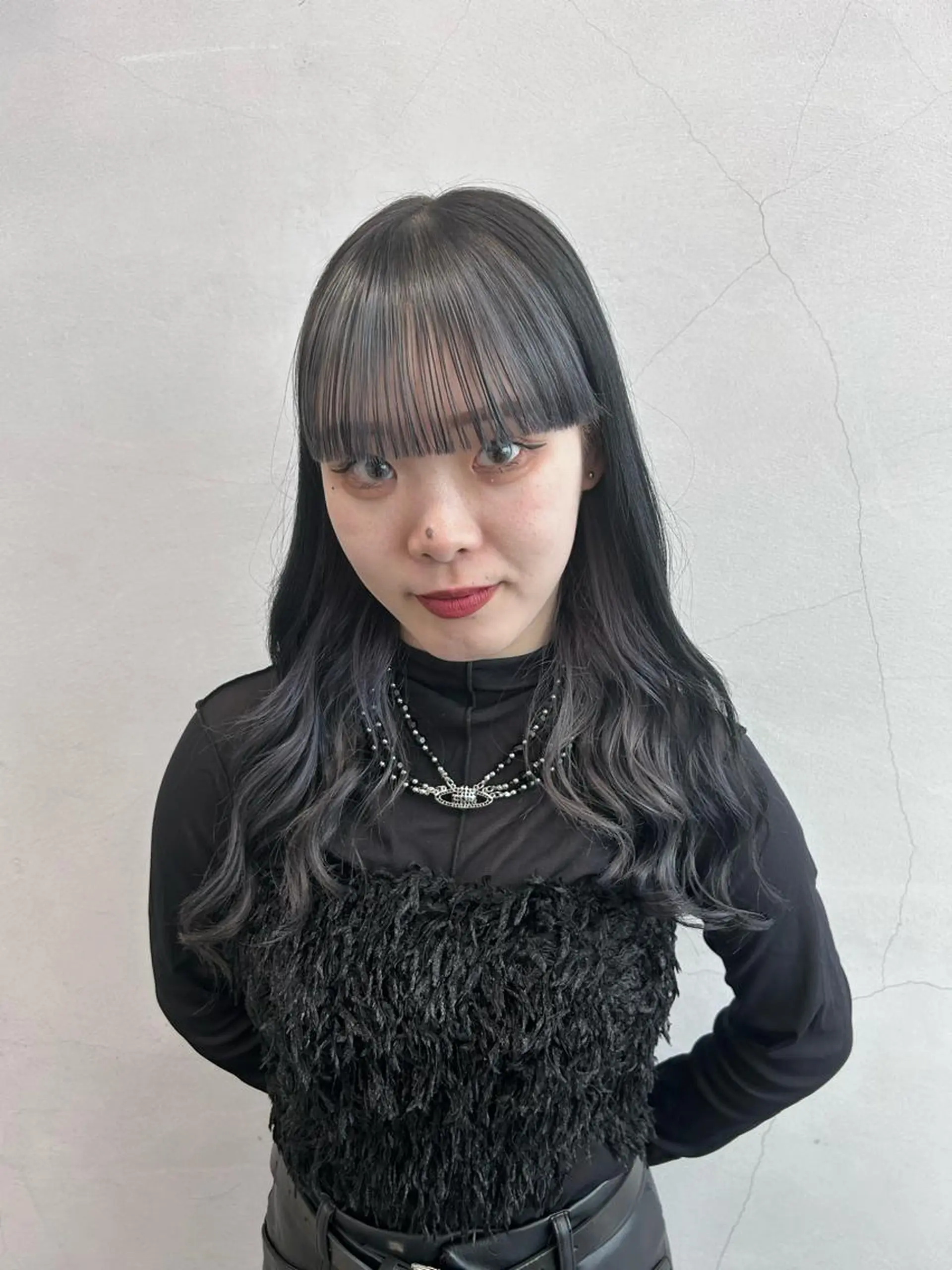 ロング カラー 原田 朱里のヘアスタイル