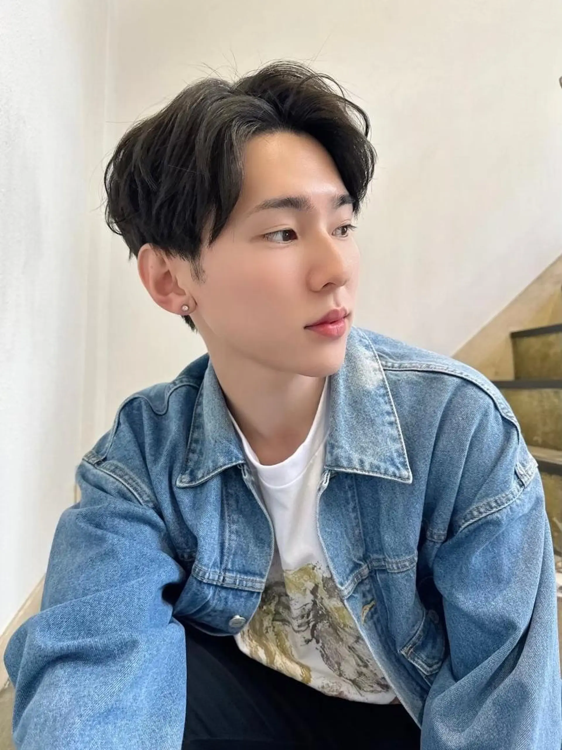 ショート カラー カット 【メンズ】 shelterのヘアスタイル