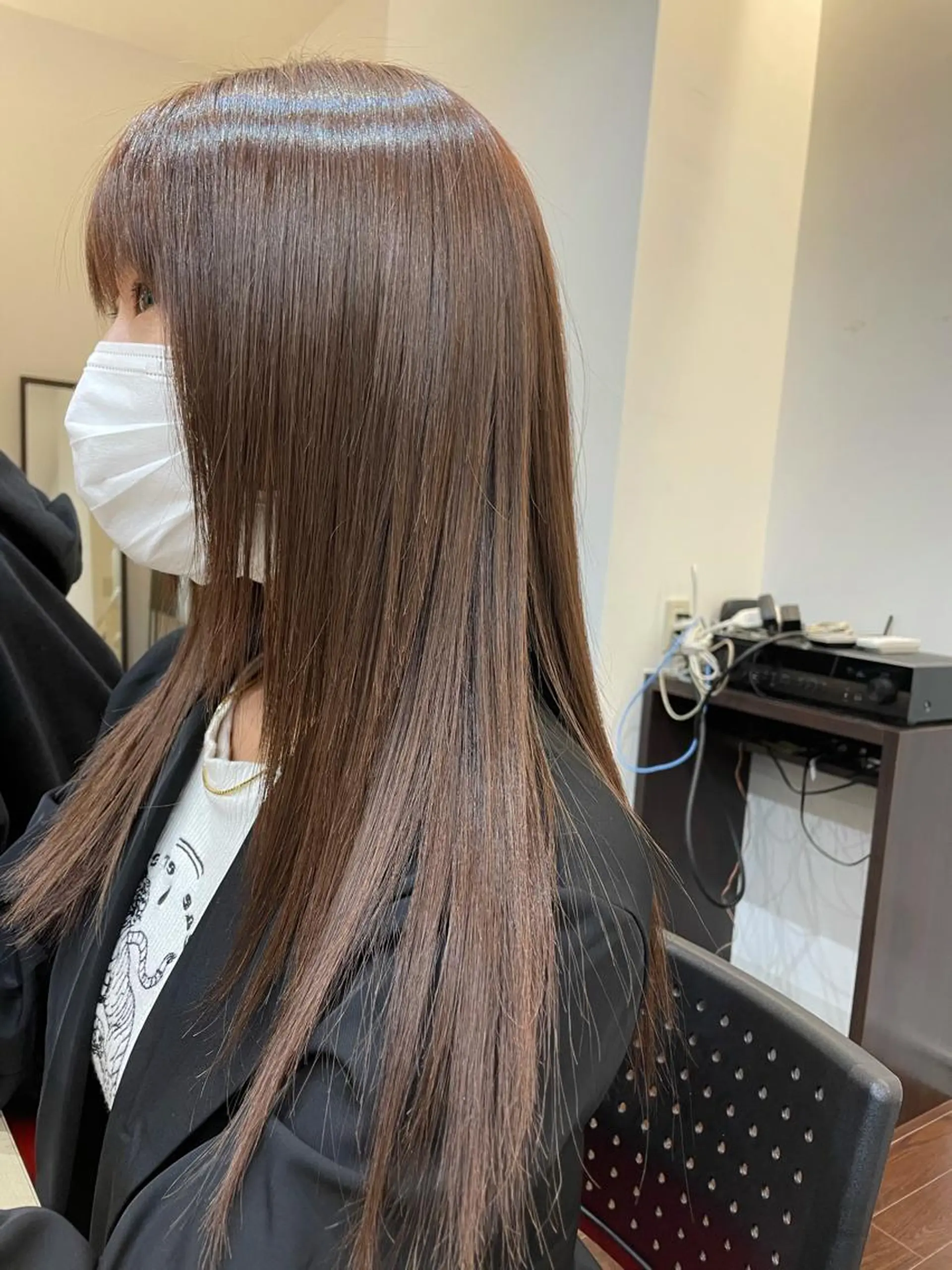 ロング カラー 石井 光星のヘアスタイル
