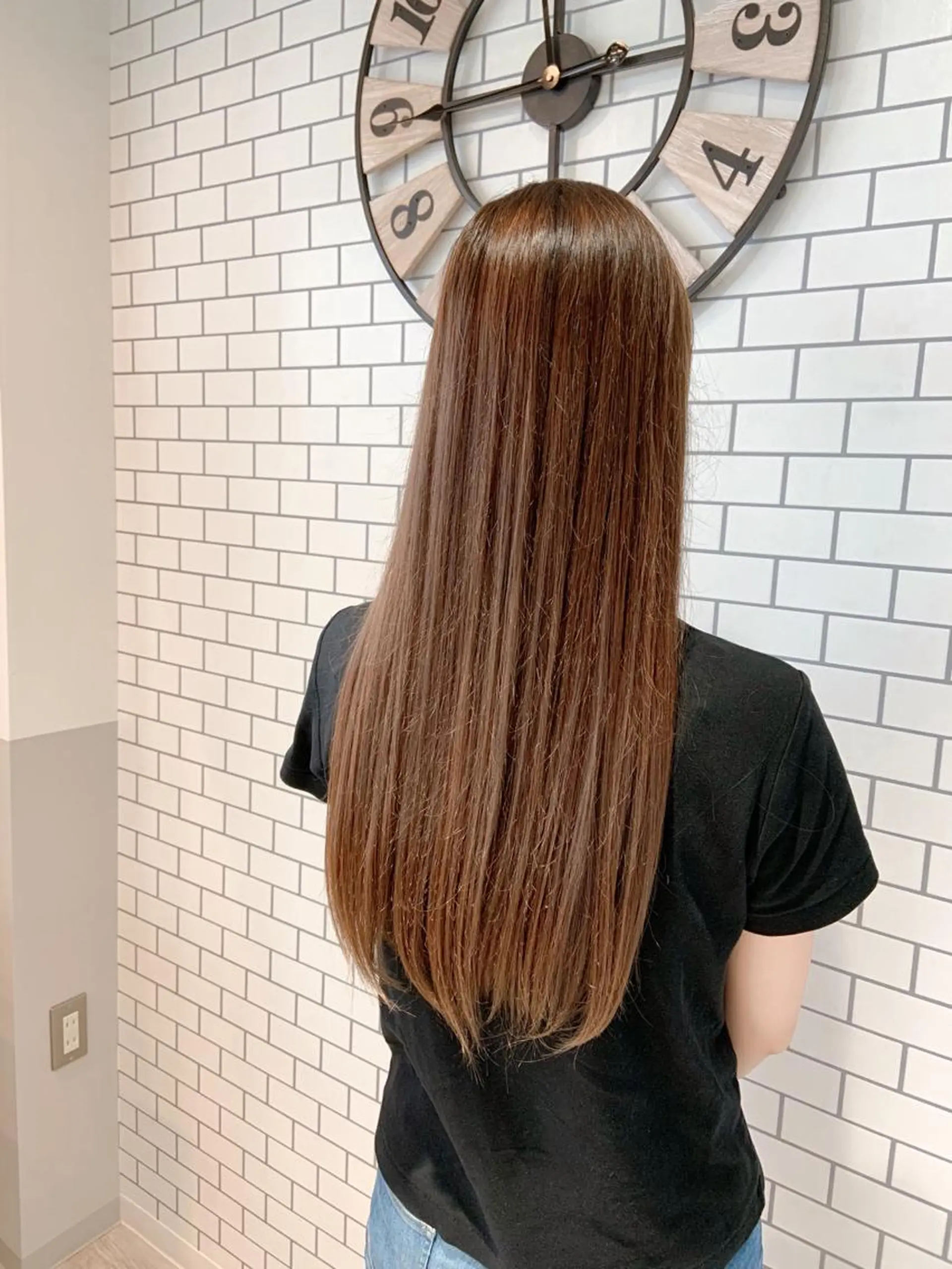 ロング くせ毛 縮毛矯正 カット 縮毛矯正 トリートメント rita atelier 【リタ】所属・韓国hair🦋 Nanaのヘアスタイル