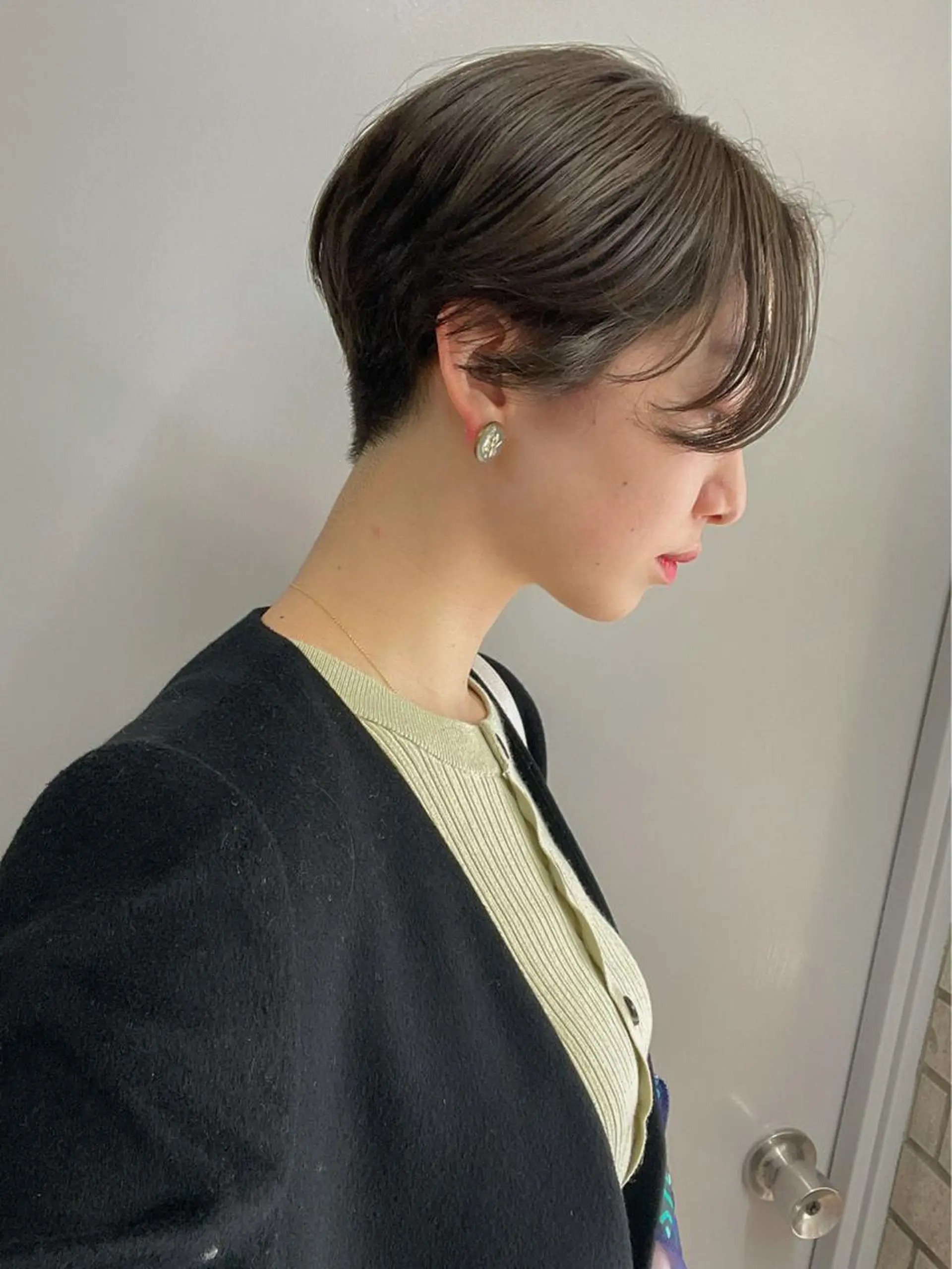 ショート カラー ハンサムショート 透明感カラー グレージュ ショートヘア 蔵前 デザインカット KOBAYASHIのその他イメージ