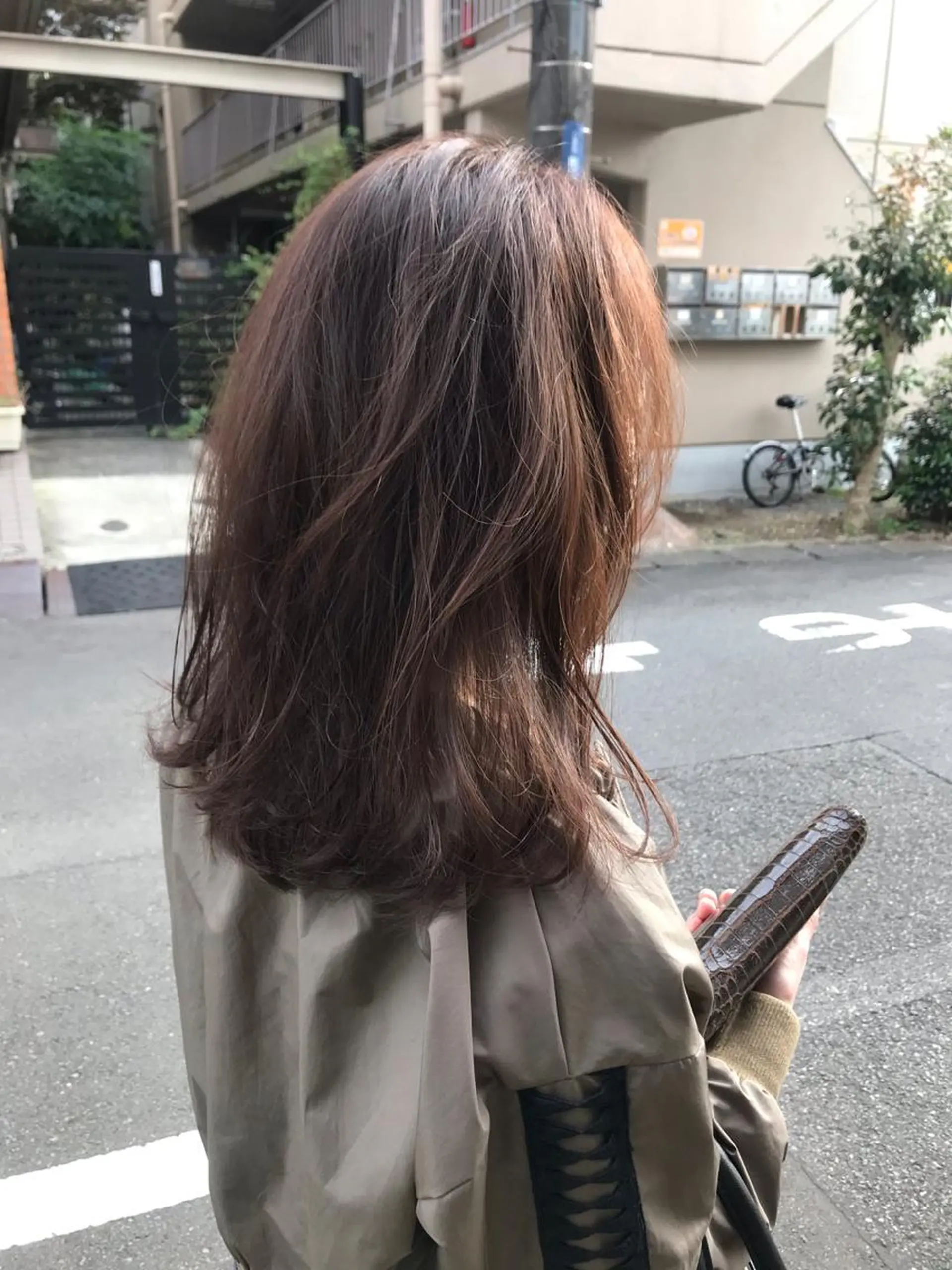 セミロング カラー ヘアアレンジ ヘアカラー AN'TIA小作代表 ⭐︎kazuma⭐︎のヘアスタイル