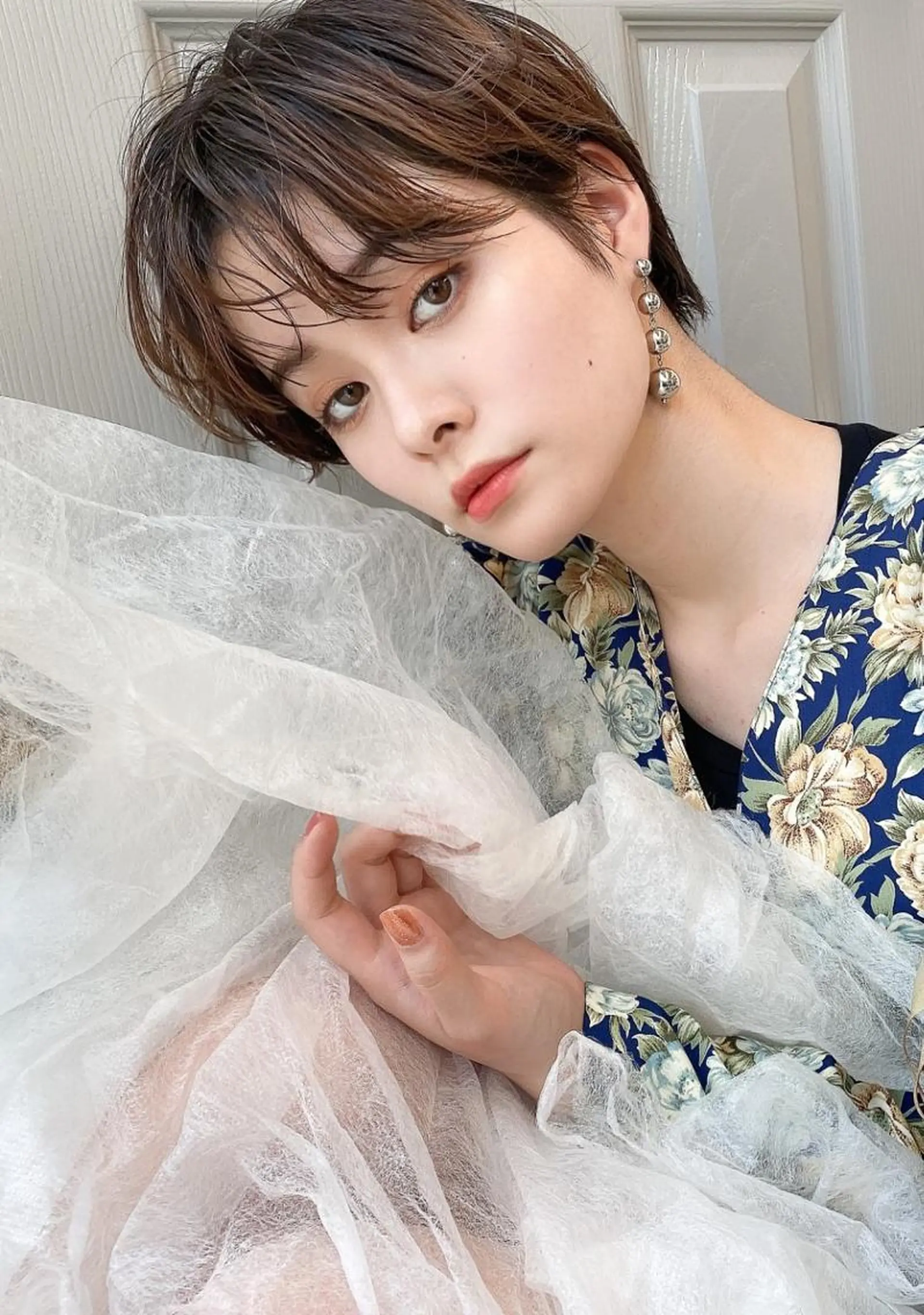 ショート 井上 未悠のヘアスタイル