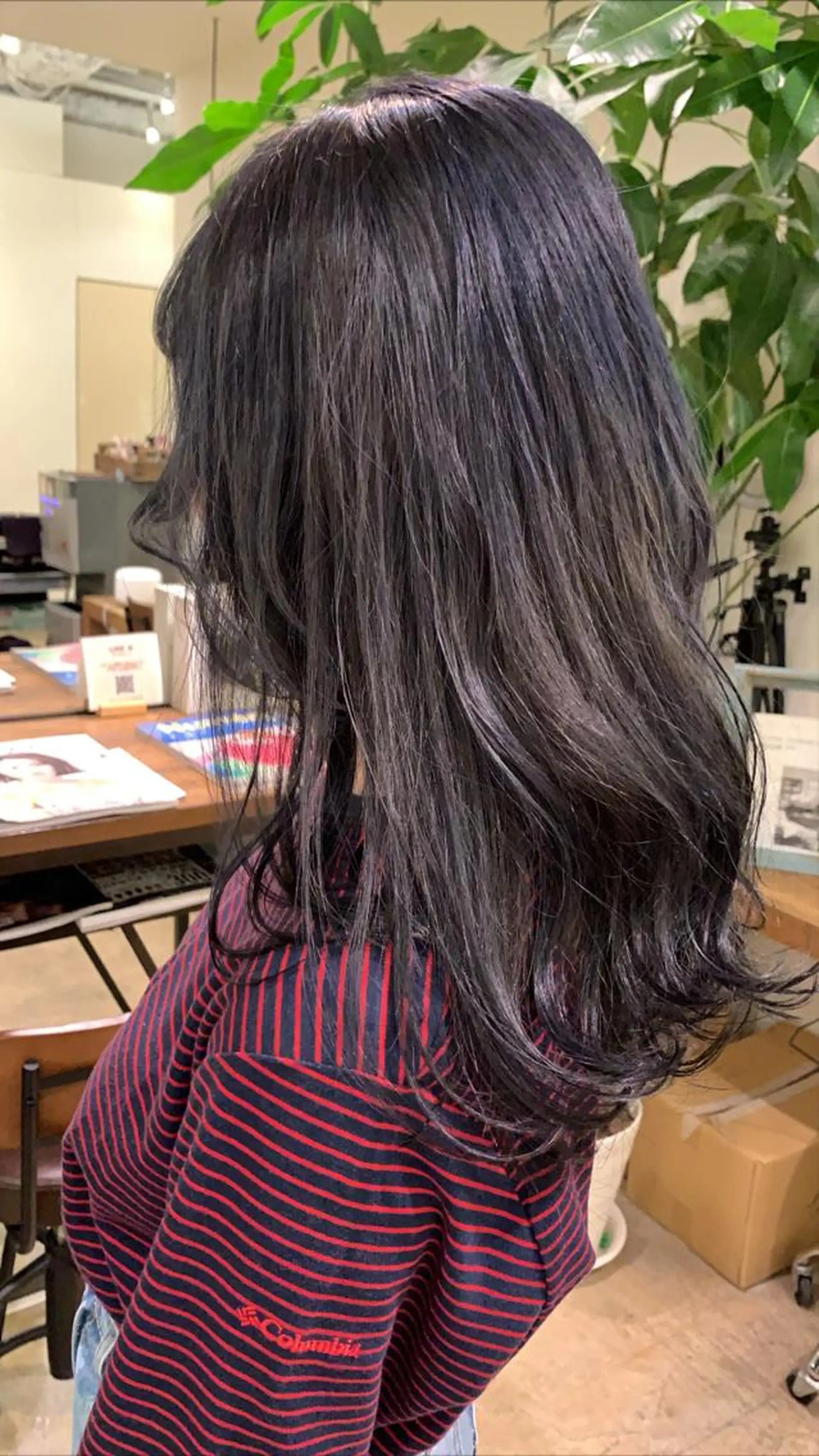 ロング カラー 【完全個室】髪質改善 暖色カラー/山崎唯奈のヘアスタイル