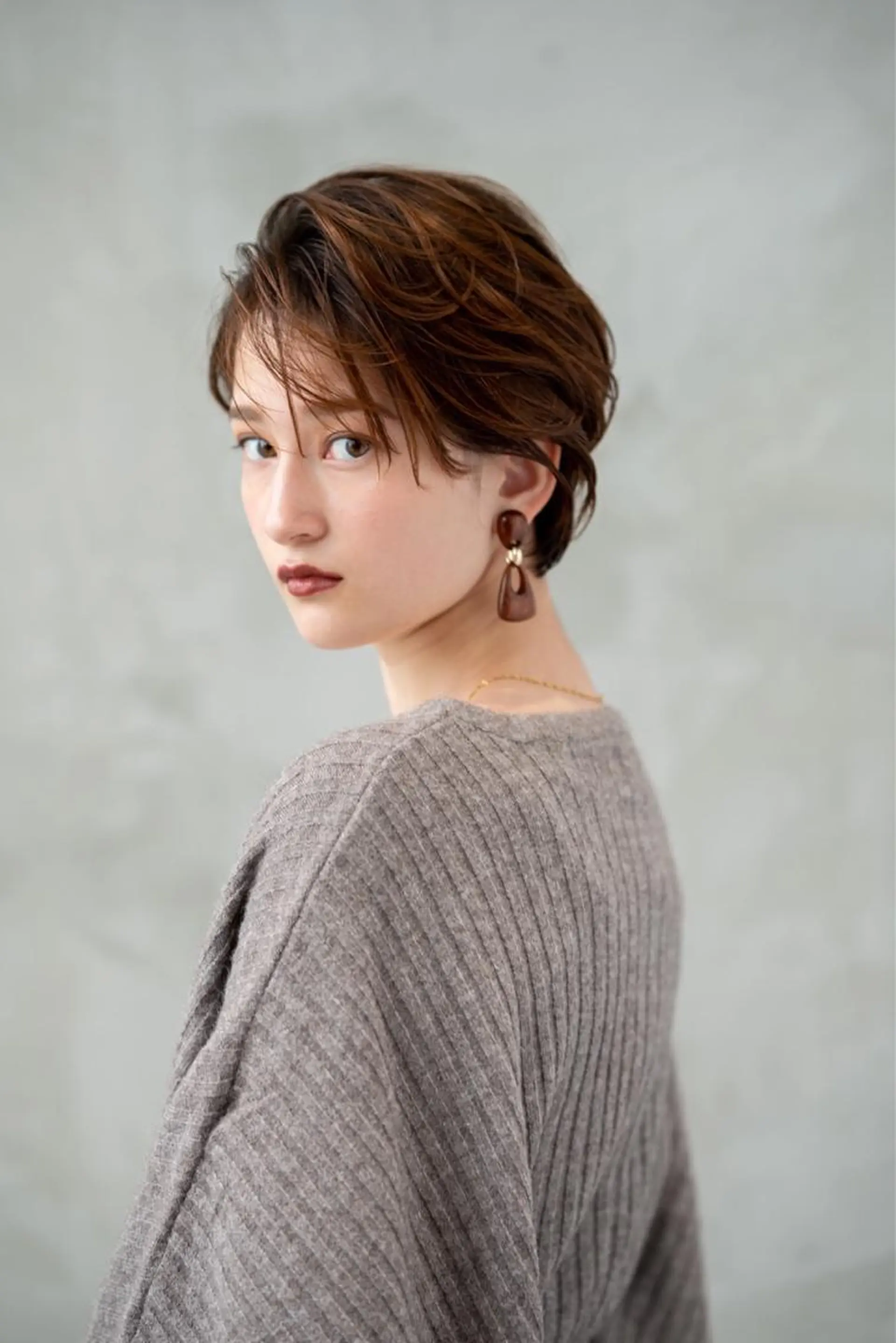 ショート カラー カット ヘアカラー トリートメント 🉐レイヤー/塩見 弘樹🉐渋谷のヘアスタイル