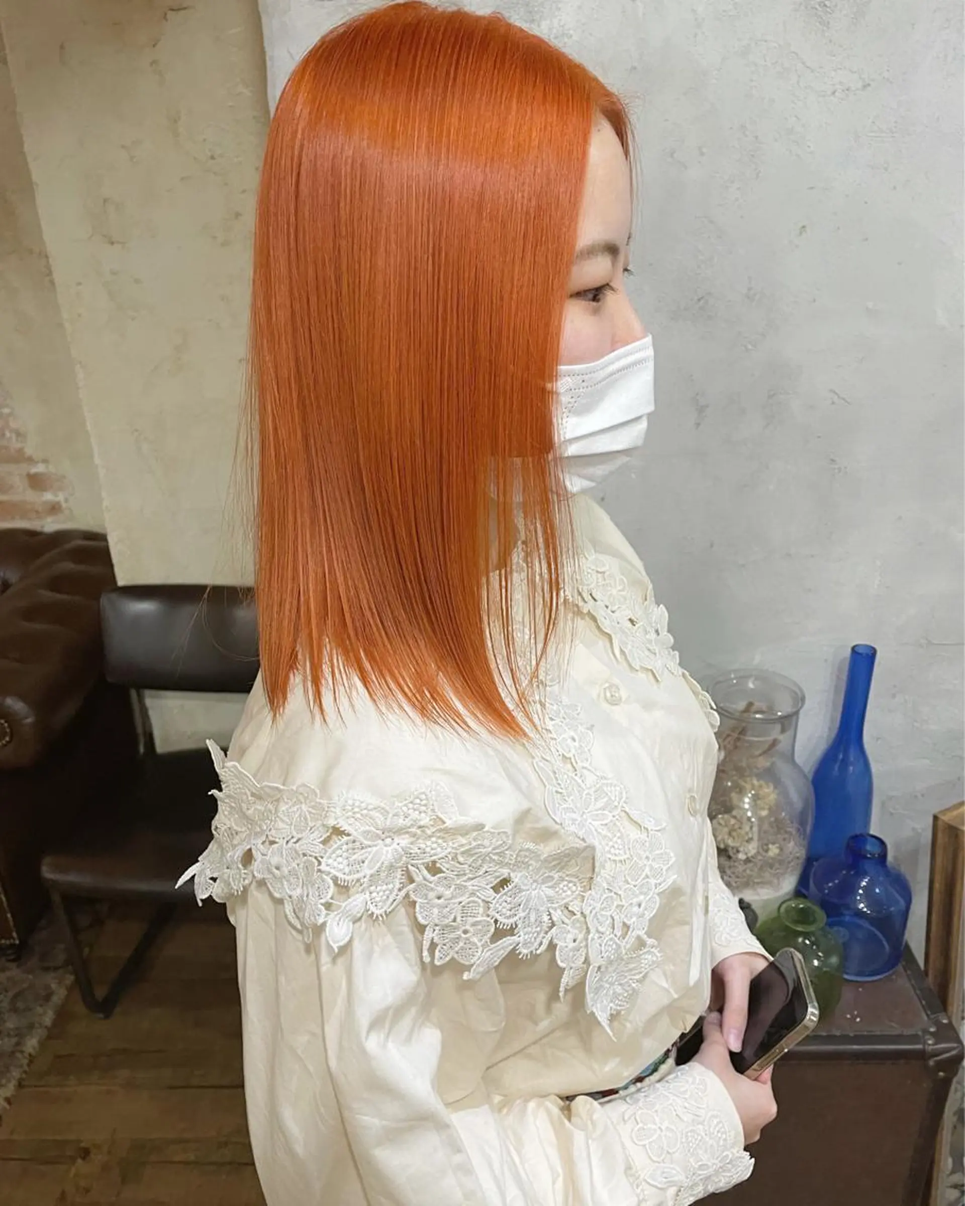 ミディアム カラー ヘアカラー トリートメント 遠藤 拓馬のヘアスタイル