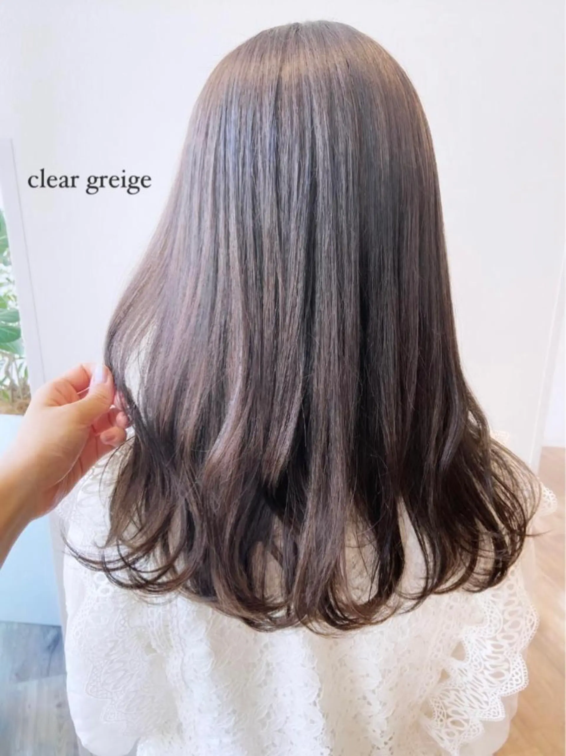 カラー 透明感カラー K-two谷町❄️ hinaのヘアスタイル