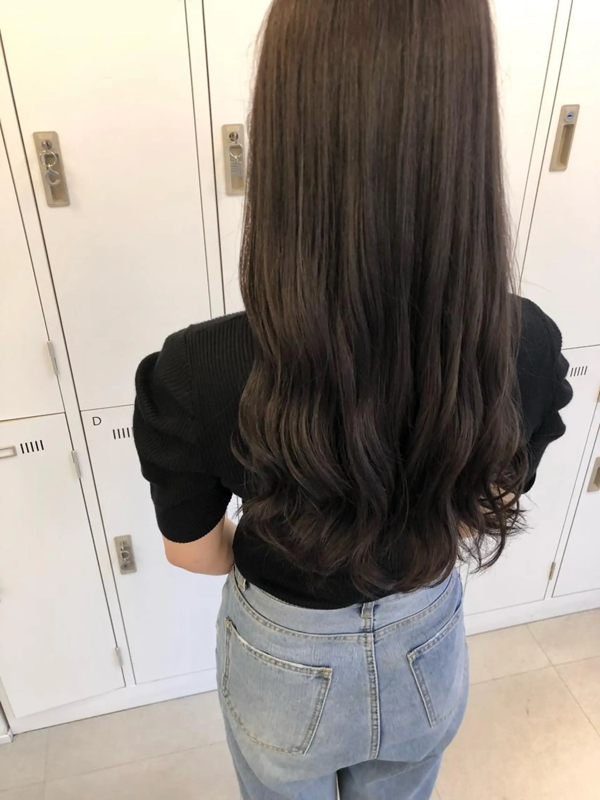 ロング カラー グレージュ ロング Saori / さおりのヘアスタイル