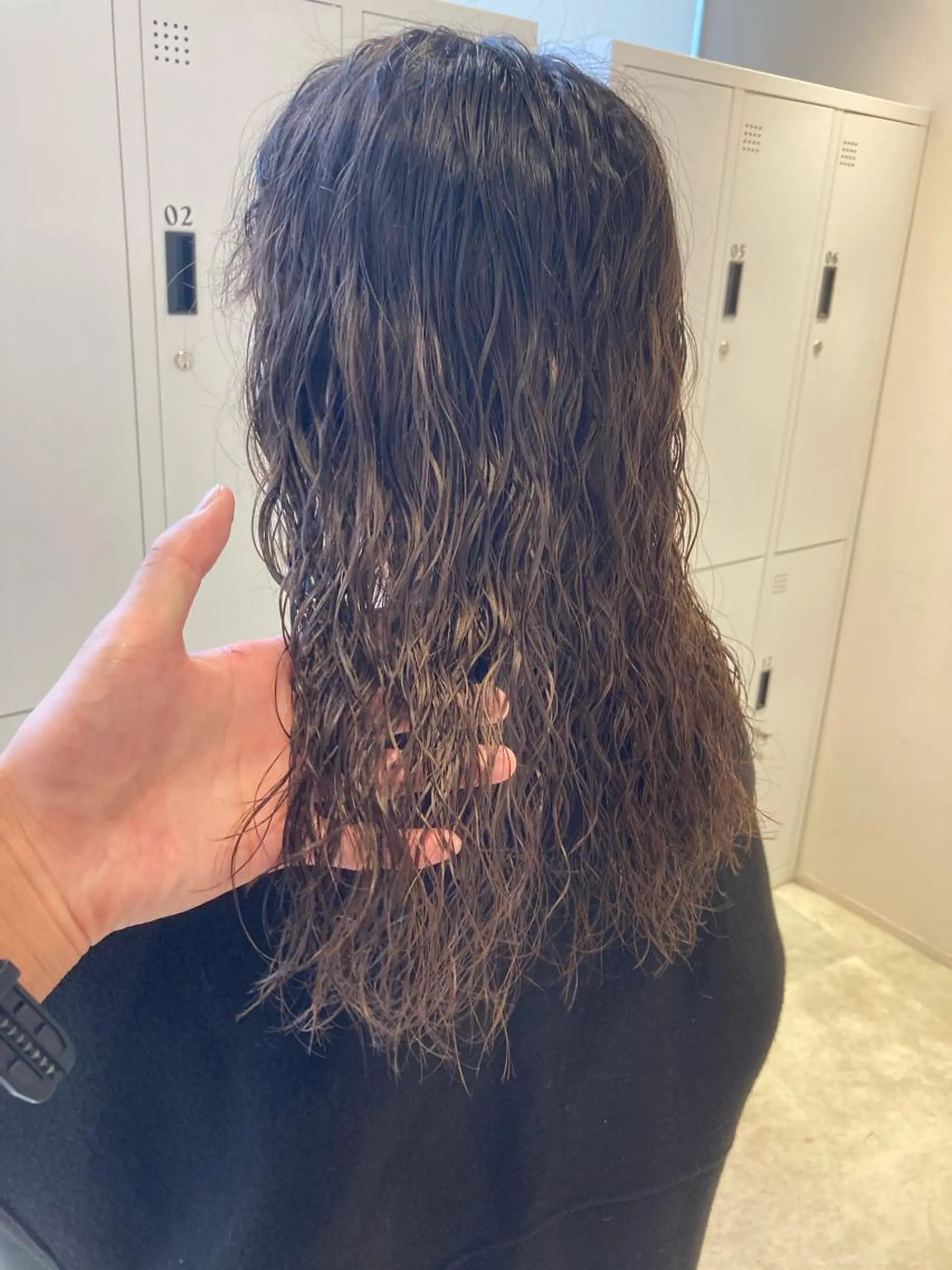 ロング パーマ カット パーマ トリートメント ✳️ウルフ/メンズ/ スパイラルパーマ✳️のヘアスタイル