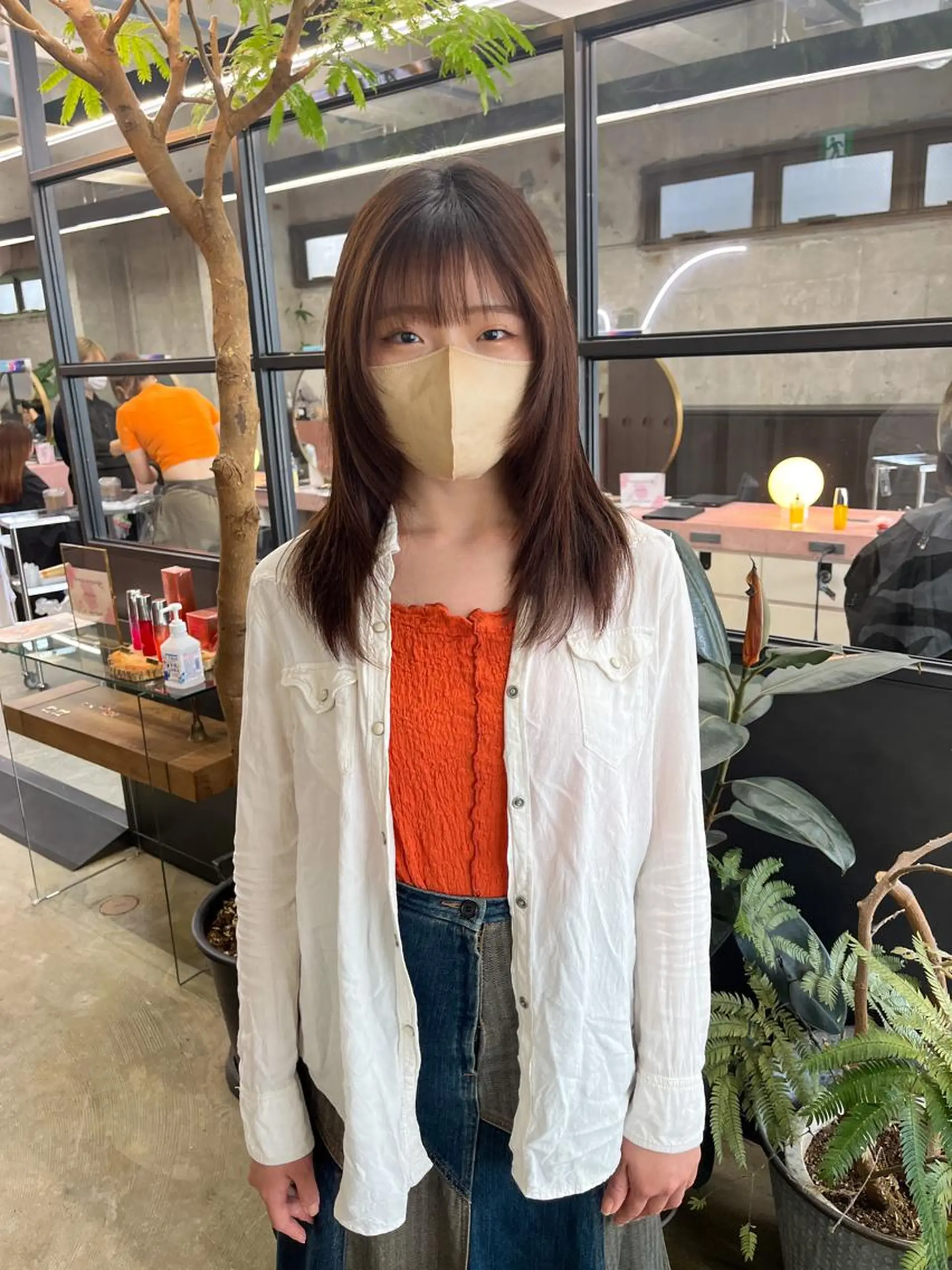 ロング 中江 友哉のヘアスタイル