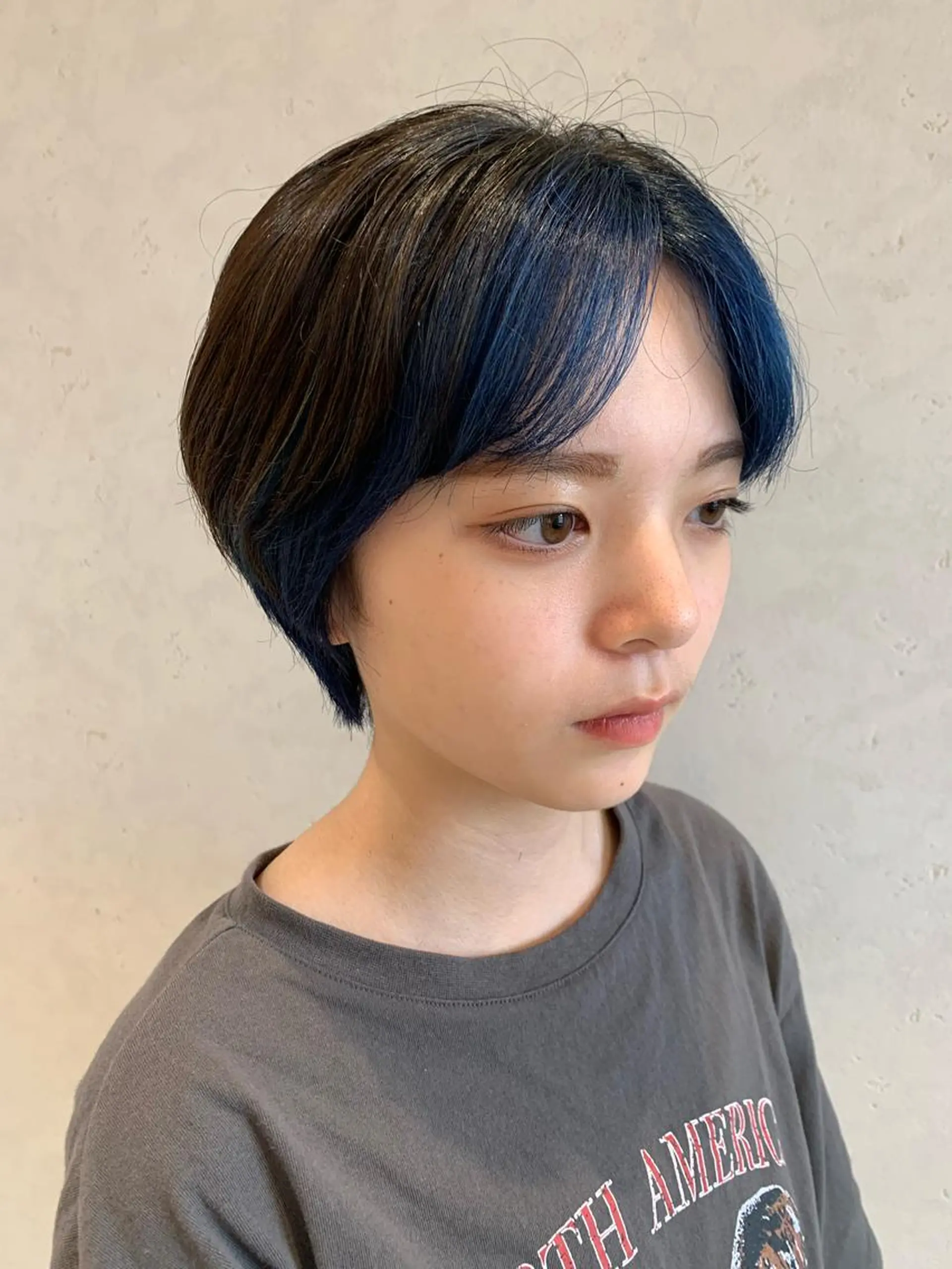ショート カラー ヘアカラー ayumi🌈 インナーカラー🌈のヘアスタイル