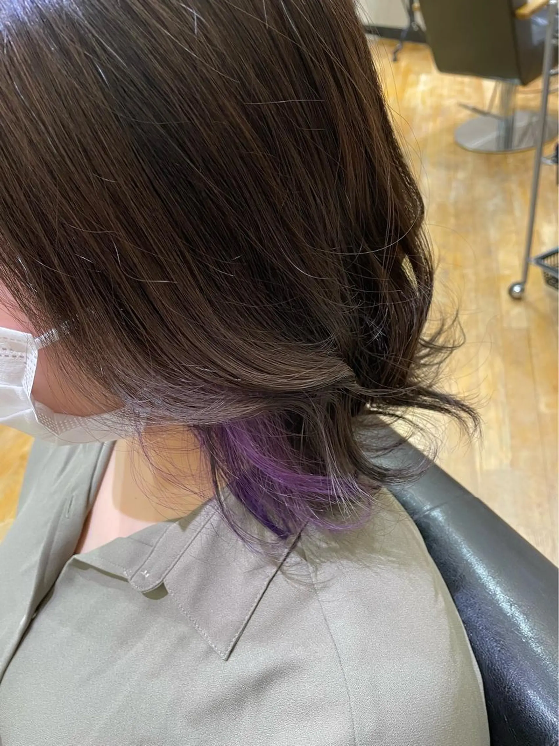 カラー 山本 美羽のヘアスタイル