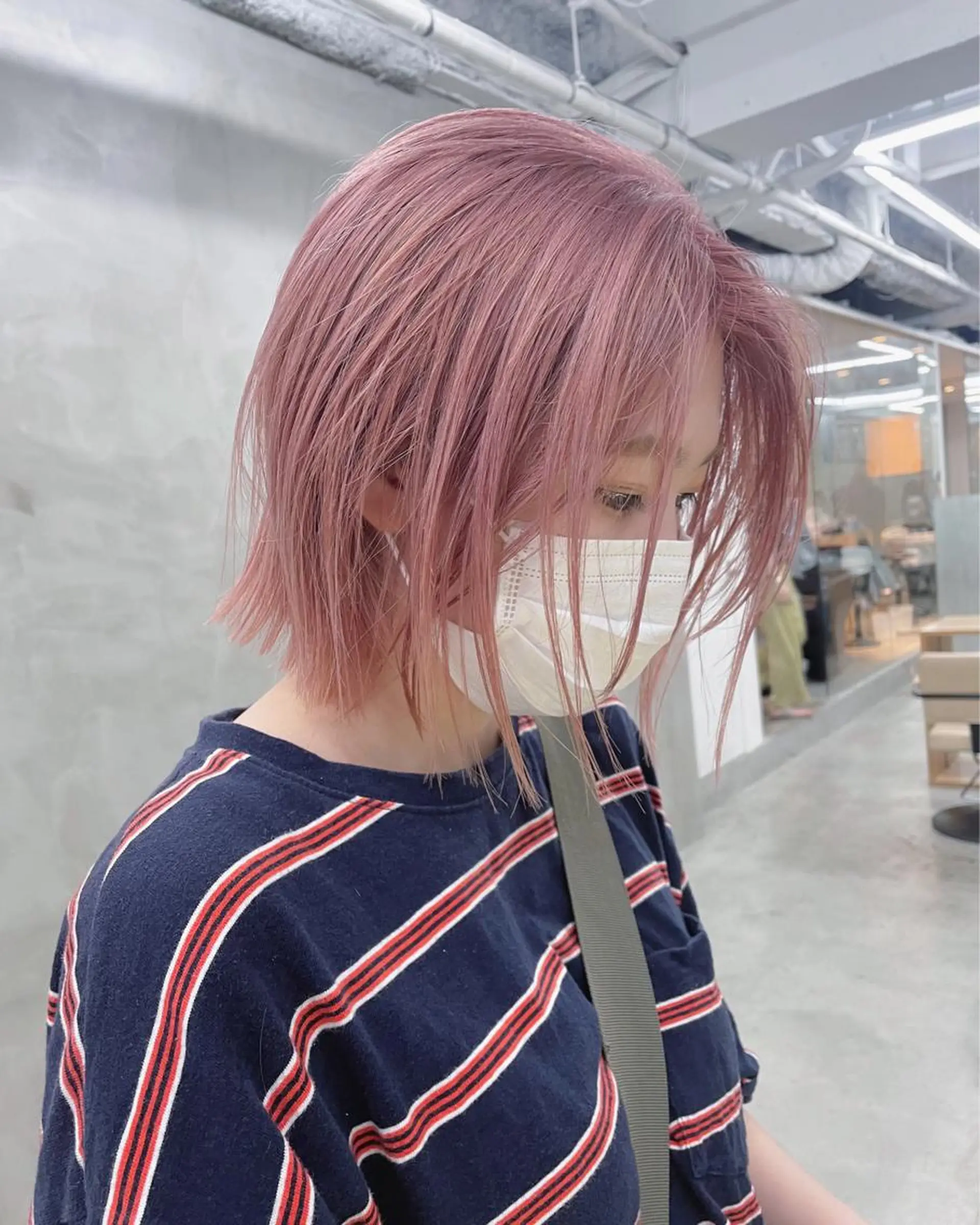 ミディアム カラー カット ヘアカラー トリートメント 似合わせ｜レイヤー 🪩yurikaのヘアスタイル