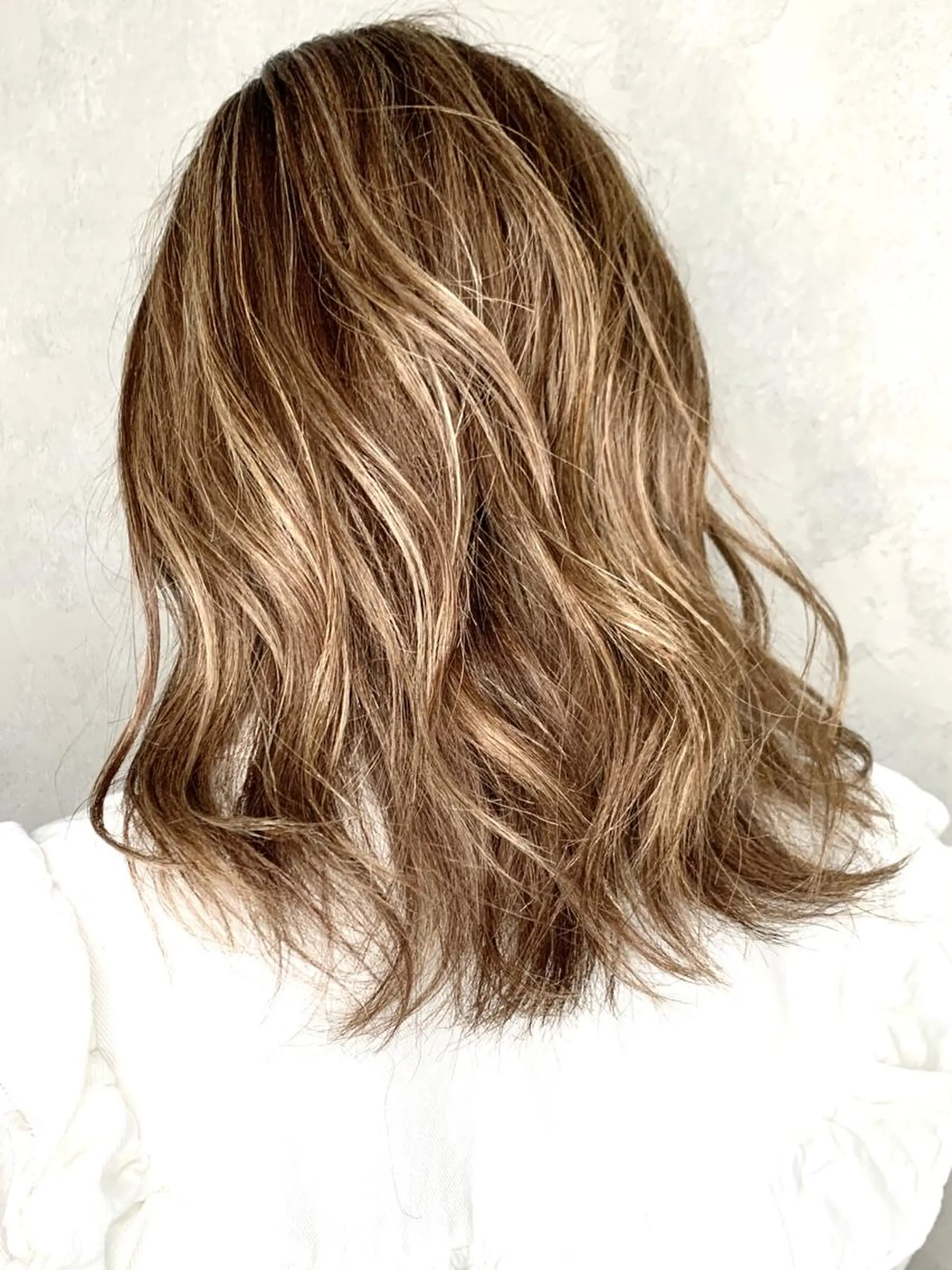 ミディアム カラー ヘアカラー トリートメント 岡崎勇人/レイヤー/ 韓国/ケラチンTRのヘアスタイル