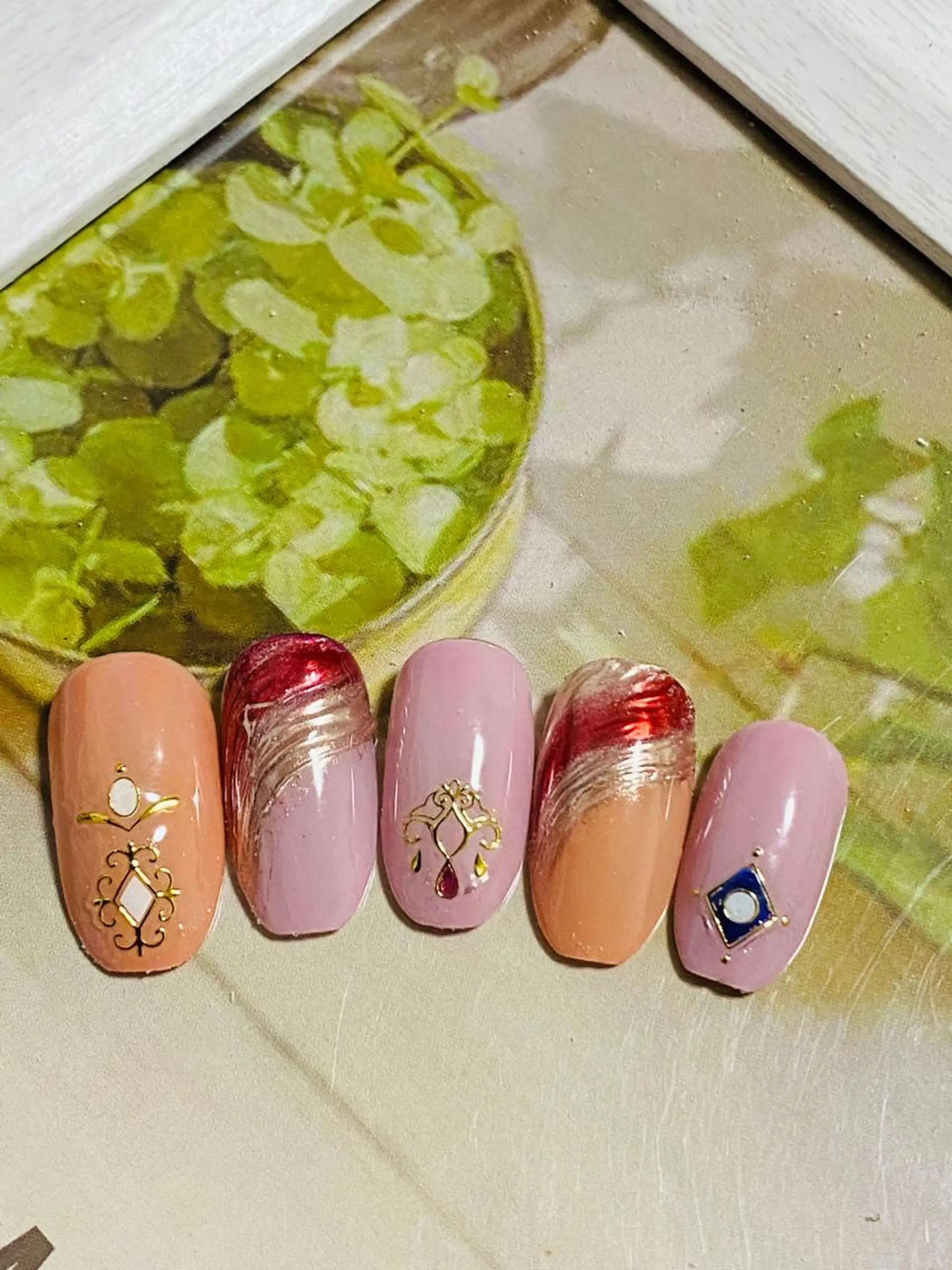 ネイル 自宅ネイルサロン ♦️nuance♦️のネイルデザイン