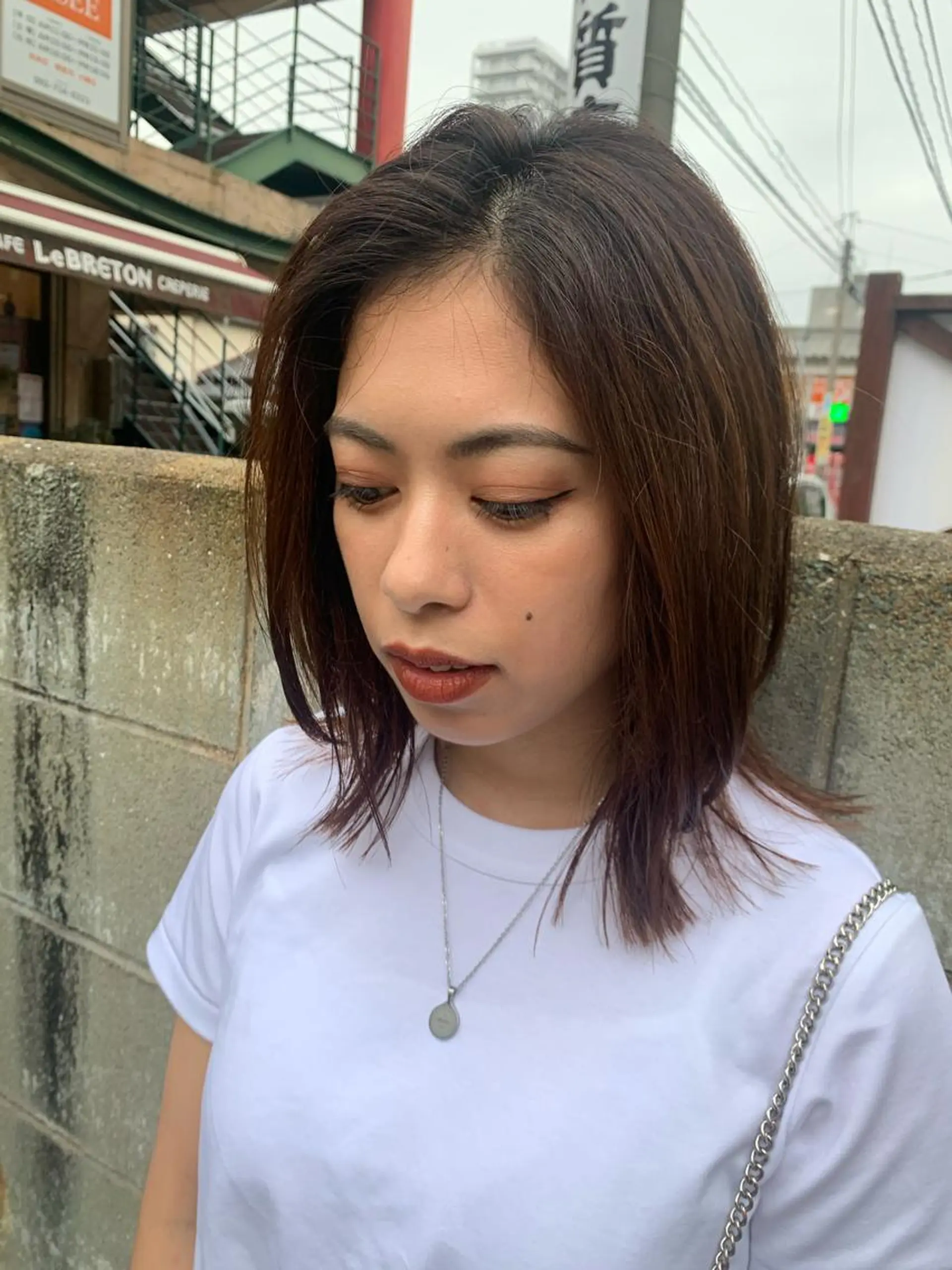 ミディアム レイヤーカット hub hair レイヤー/透明感のヘアスタイル