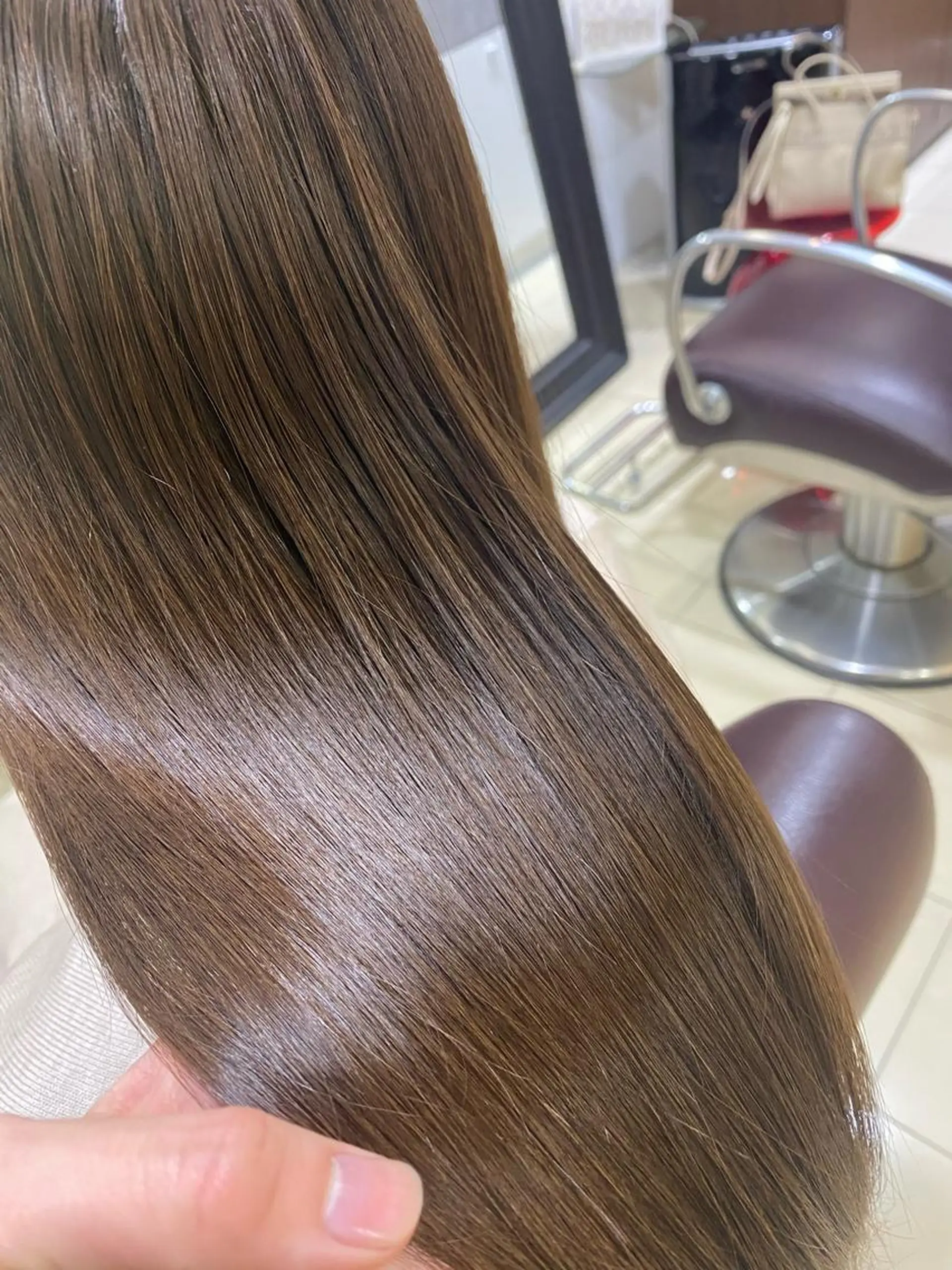 ロング カラー トリートメント ヘアカラー トリートメント TORChe Hair Works所属・ハラユウタ 千歳船橋駅のヘアスタイル