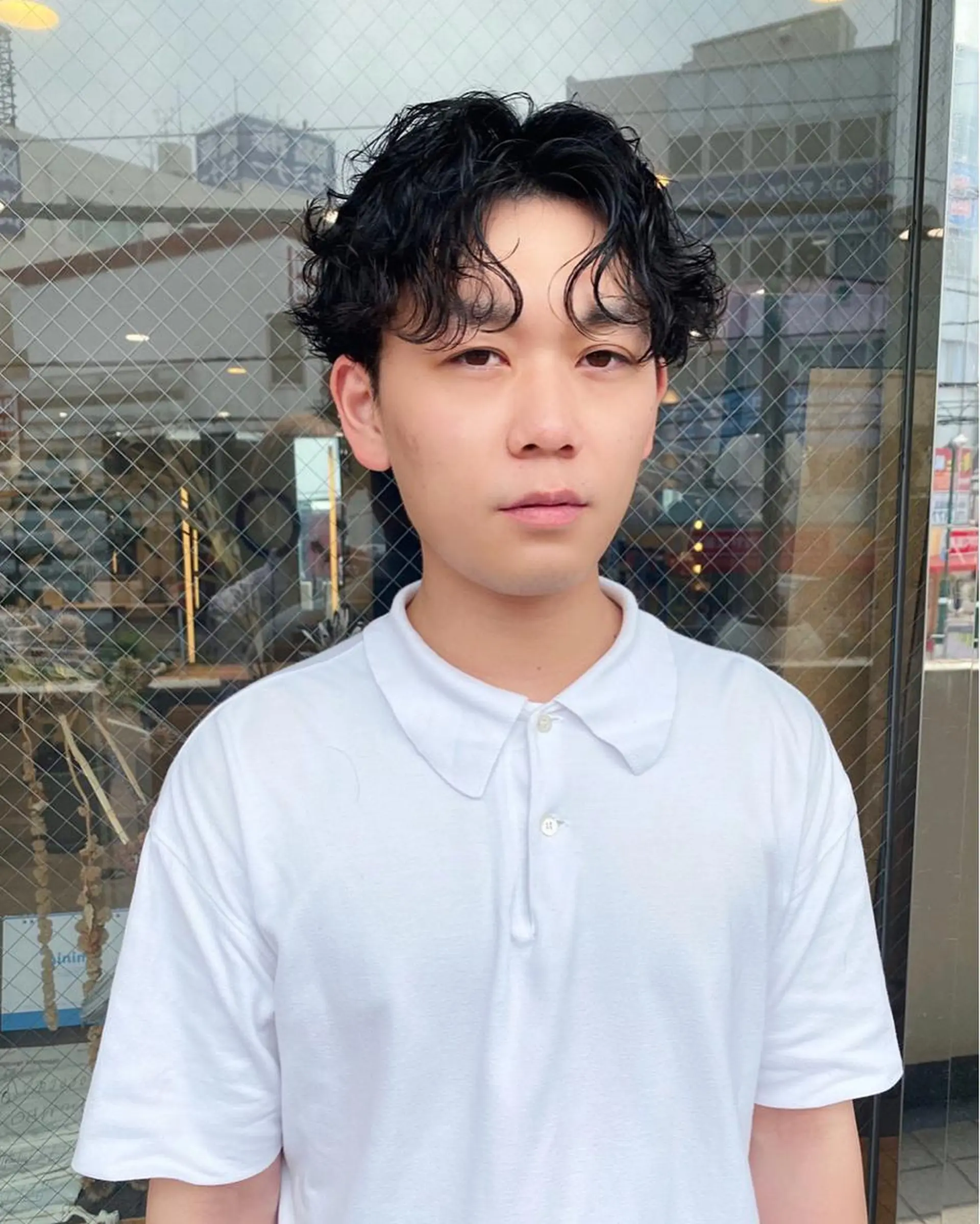 メンズ ミウ☆ ブリーチダブルカラーのヘアスタイル