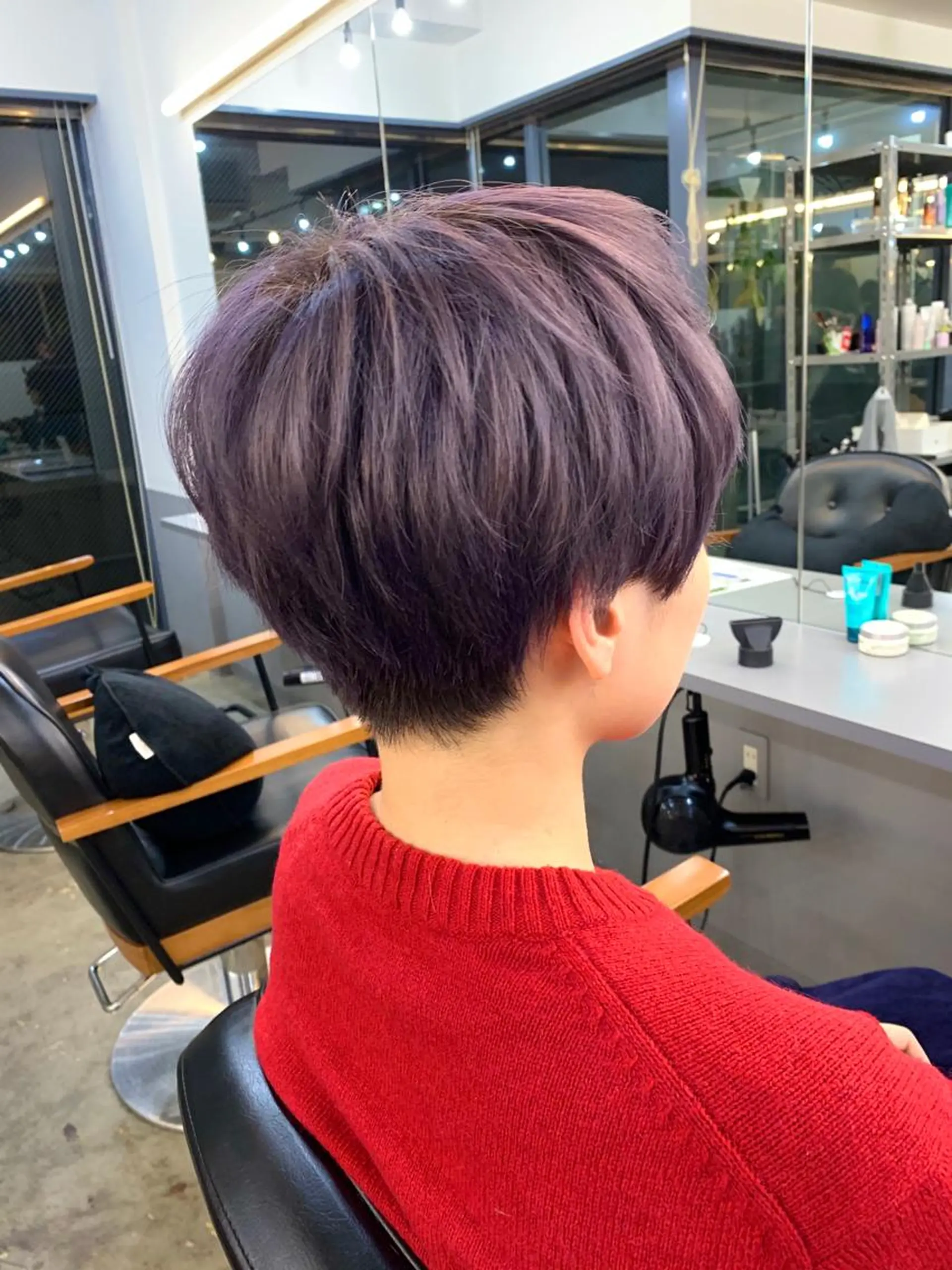 ショート カラー ヘアカラー 🌛ダブルカラー 🌜SAYAKAのヘアスタイル