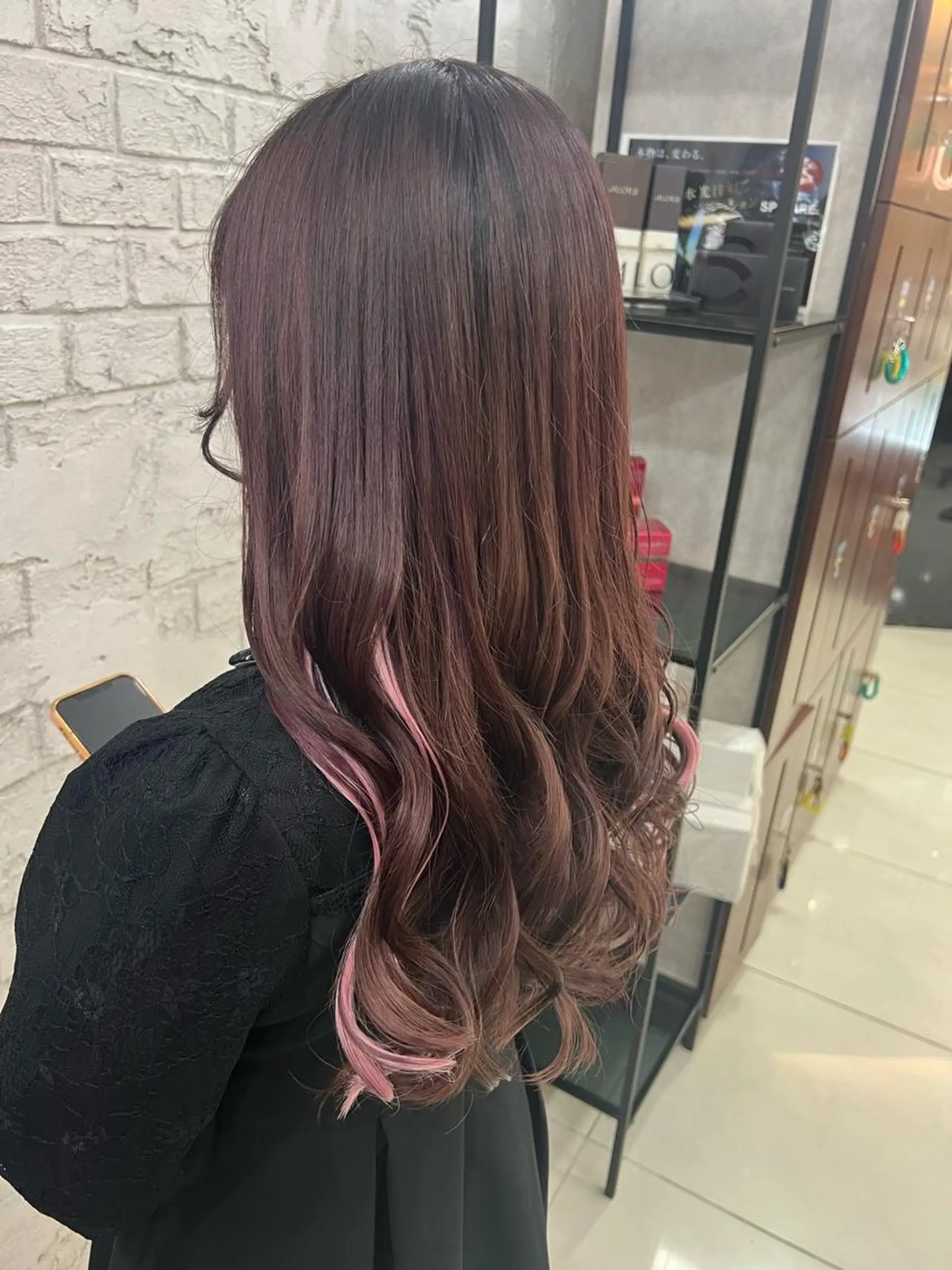 ロング カラー ヘアカラー エクステ エクステ＆艶カラー 🎀YURINA🎀のヘアスタイル