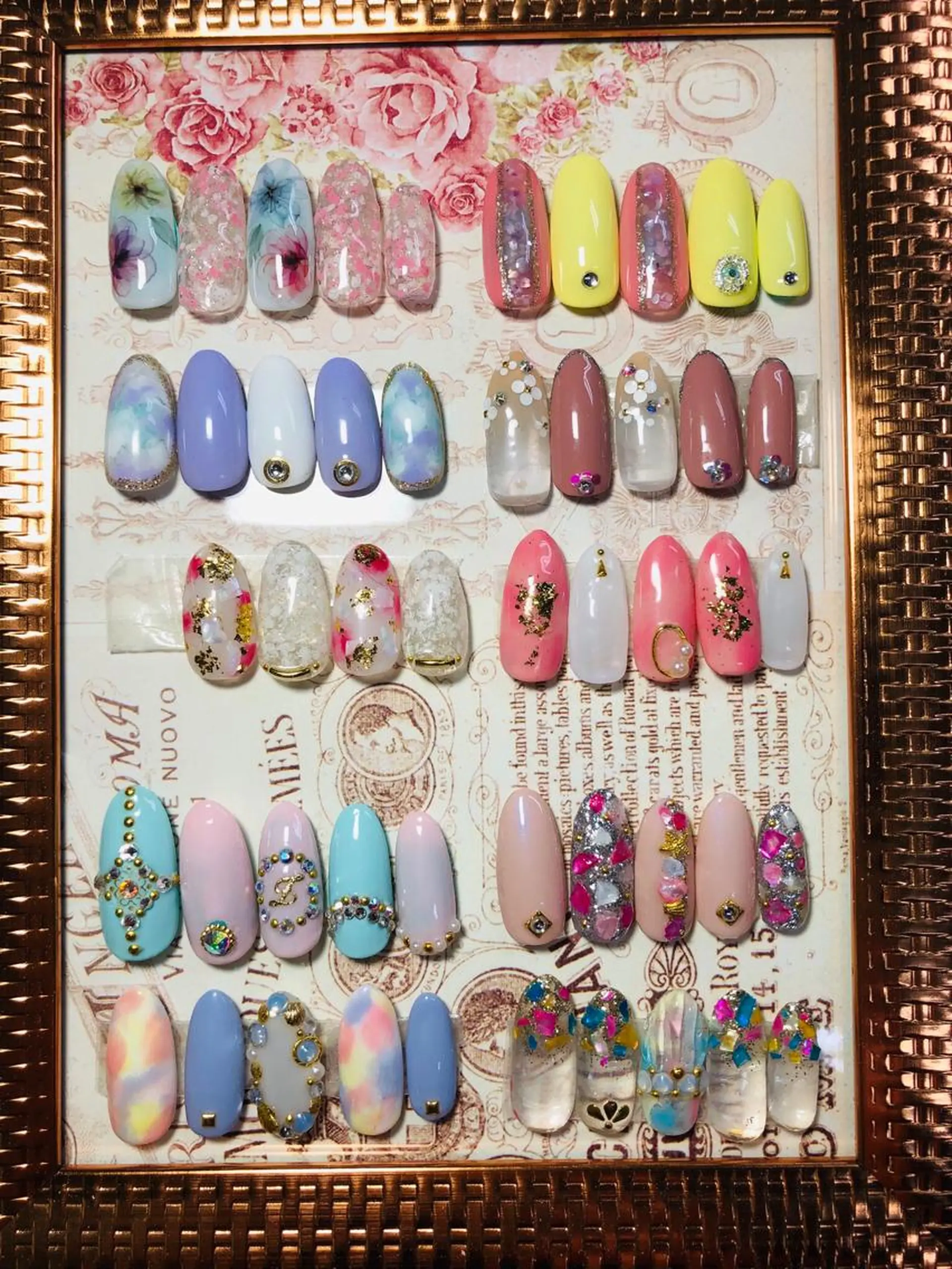 ネイル 春ネイル 夏ネイル Tomita chikaのネイルデザイン