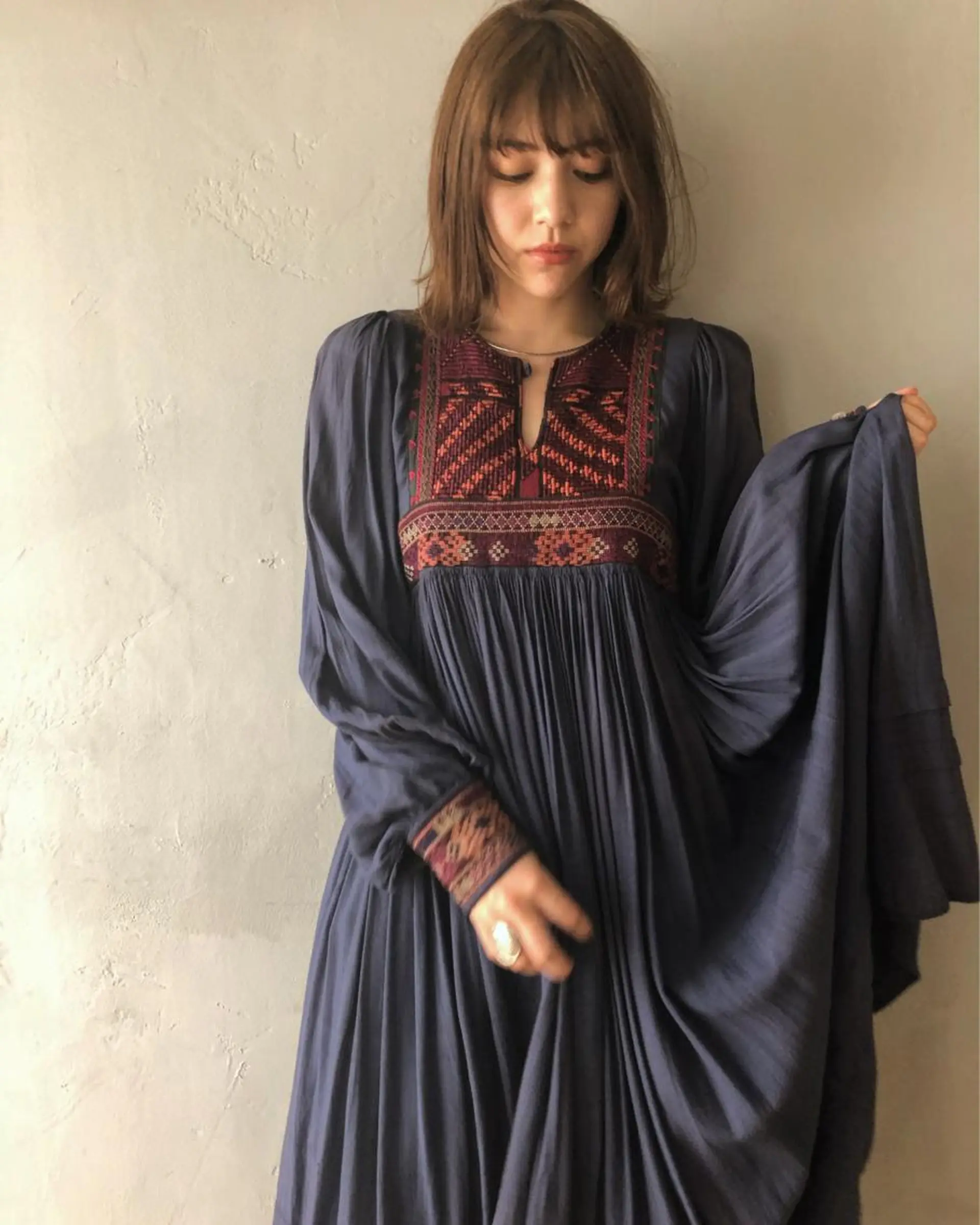 ミディアム カラー 🟩くすみカラー/ボ ブ/ショート/大司のヘアスタイル