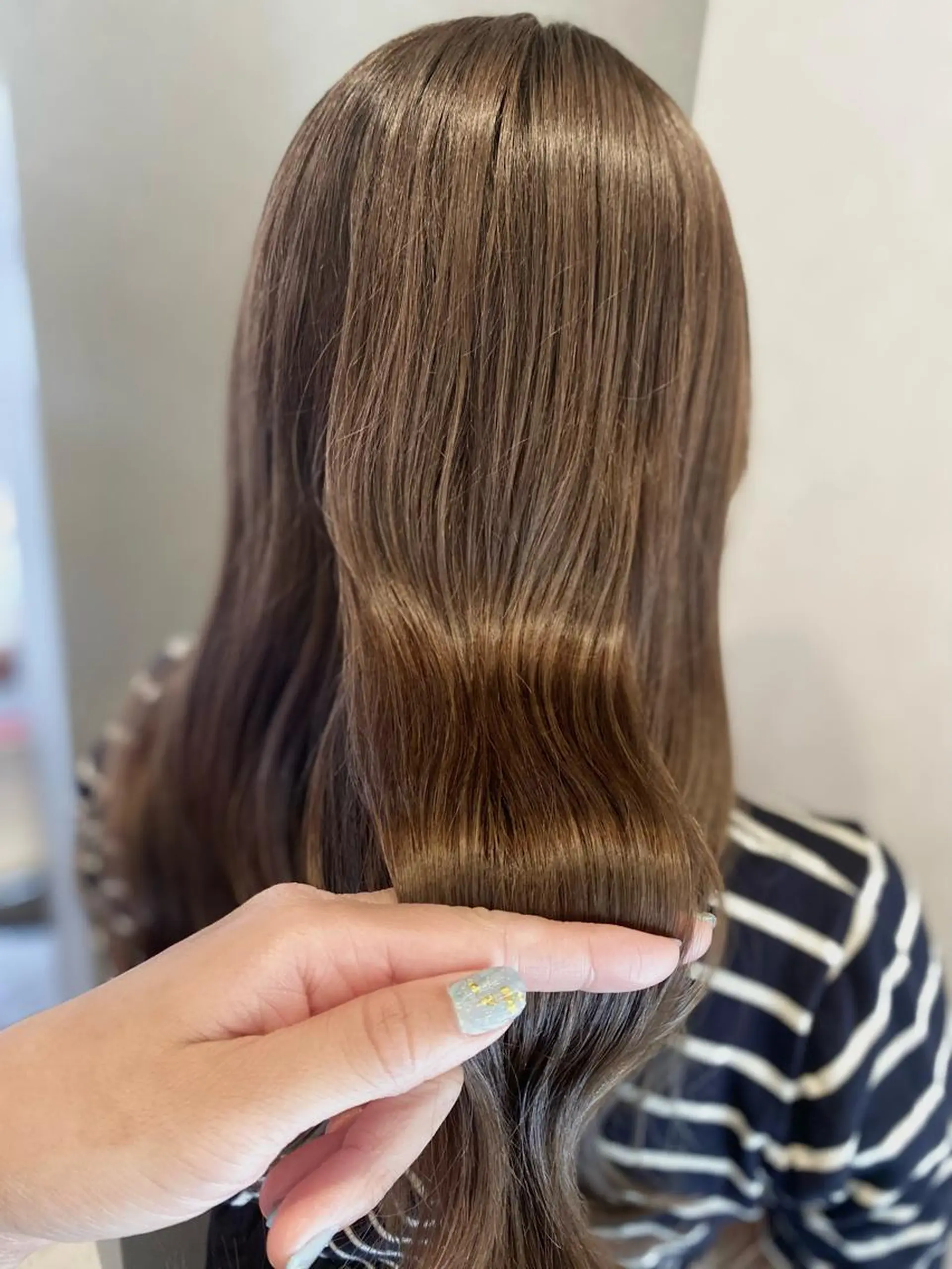 セミロング カット ヘアカラー 美容室Limb所属・髪質改善/縮毛/小林 水葵のヘアスタイル