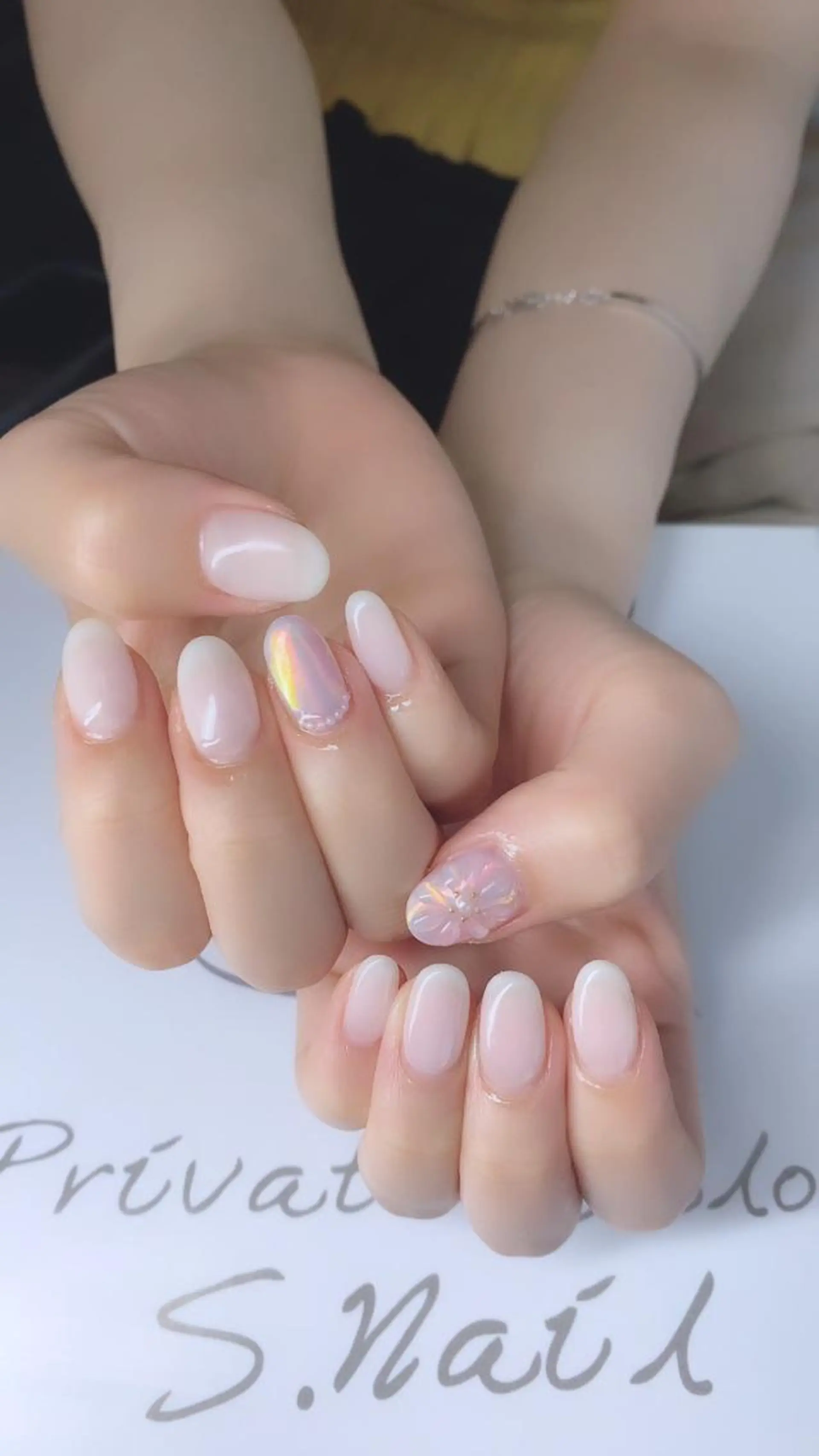 ネイル 西大分S.Nail 𓏲⋆🪸.⋆⸜🫧のネイルデザイン