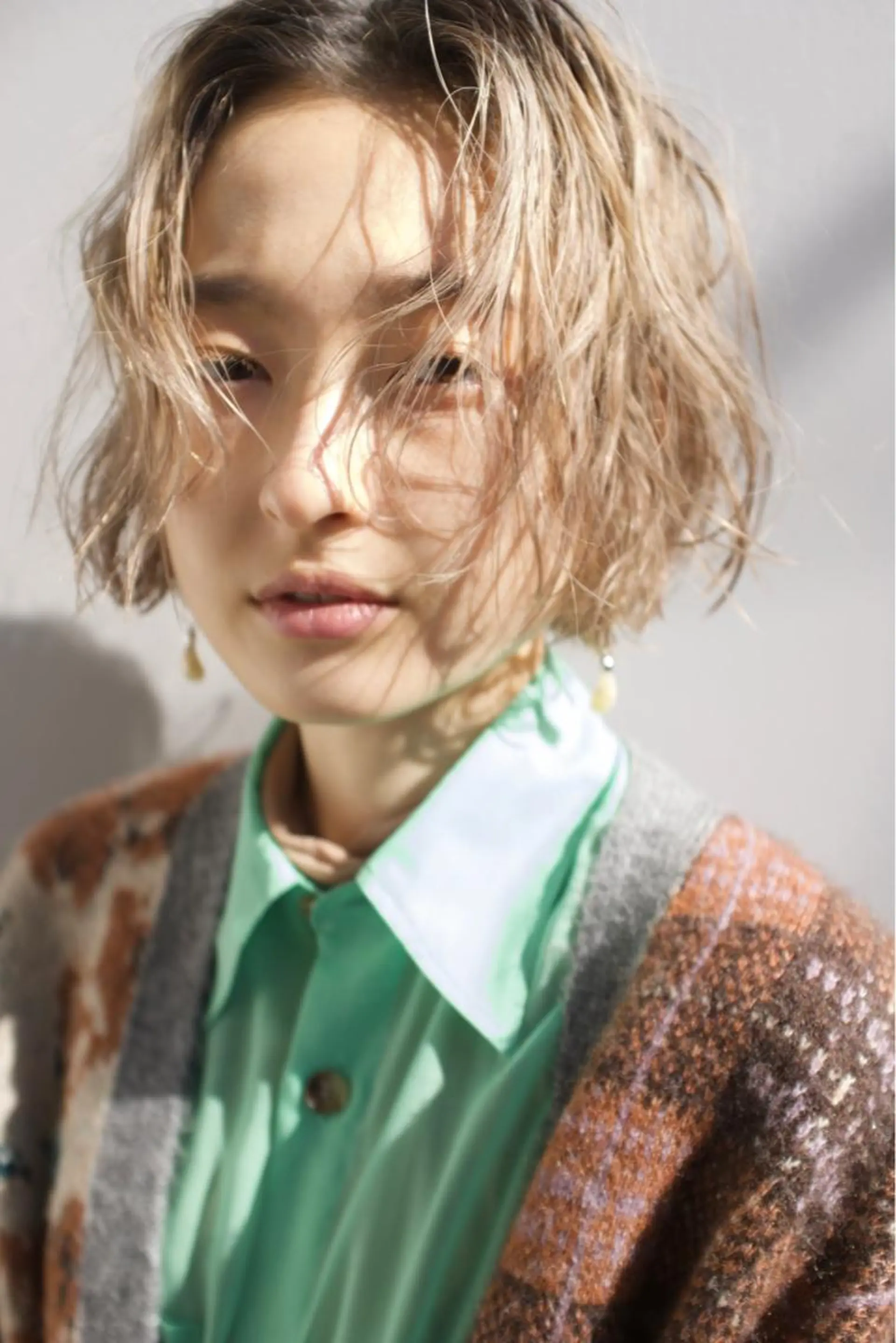 ショート ハイトーンNo.1✨ パーマ✨イマイタツヤのヘアスタイル