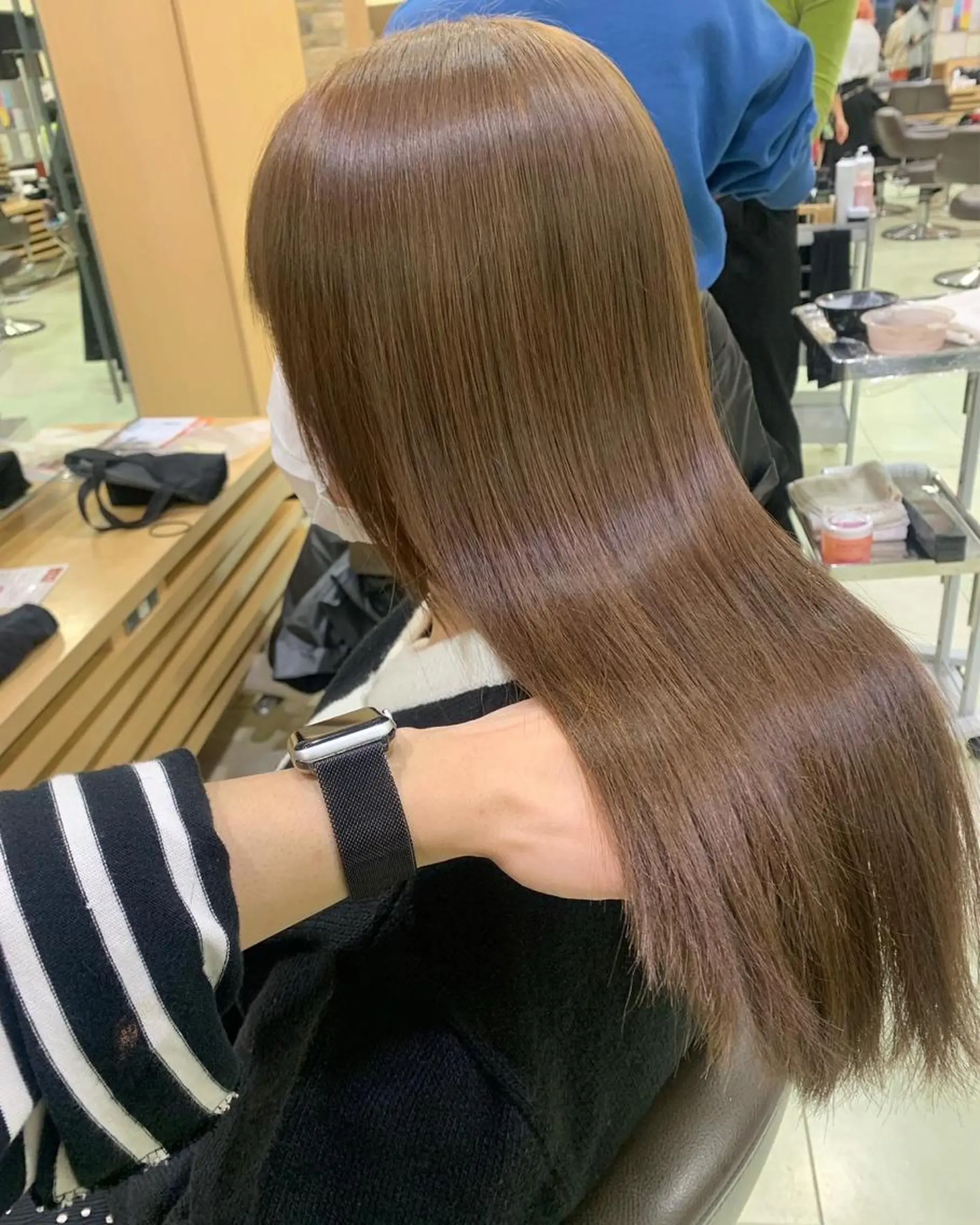 ロング 🫧カット/パーマ /ネイル/かりん🫧のヘアスタイル