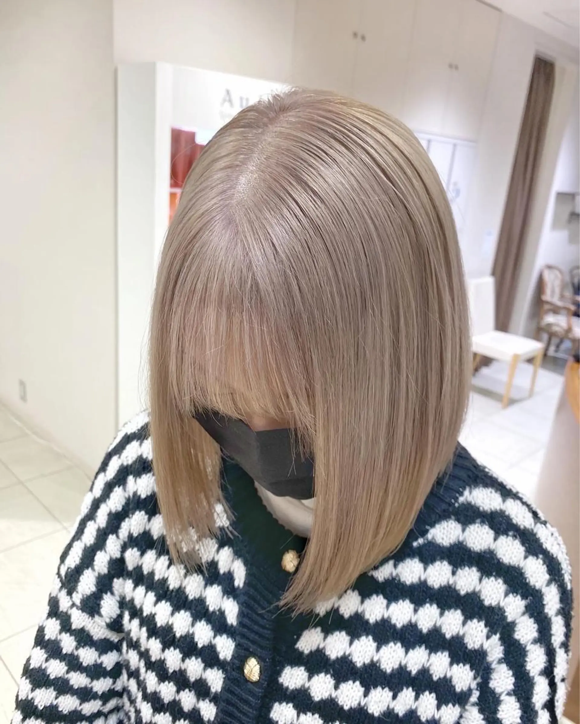 ショート カラー ブリーチ指名No.1 Daikiのヘアスタイル