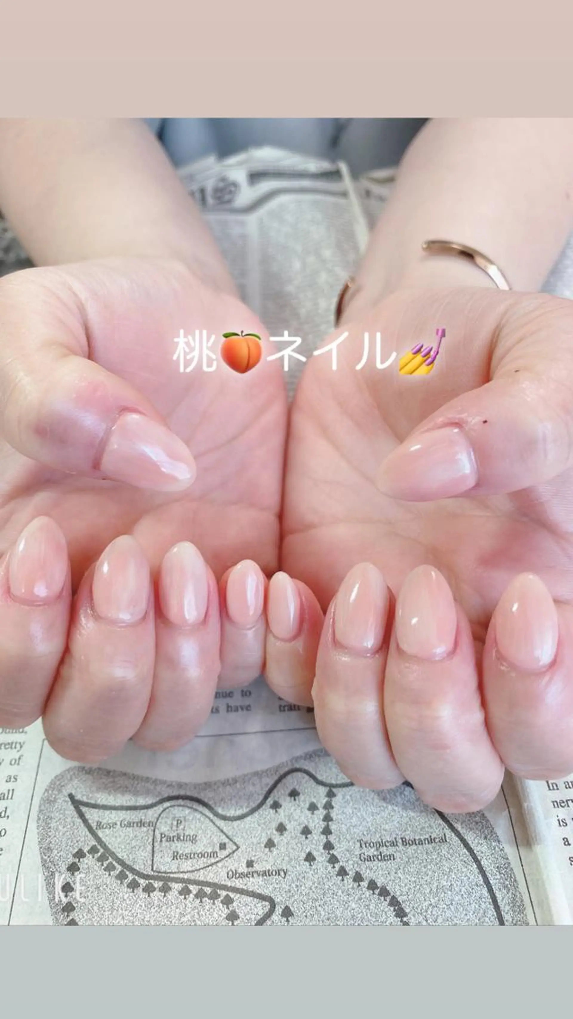 ネイル ハンドネイル ハンドケア 森山 舞のネイルデザイン