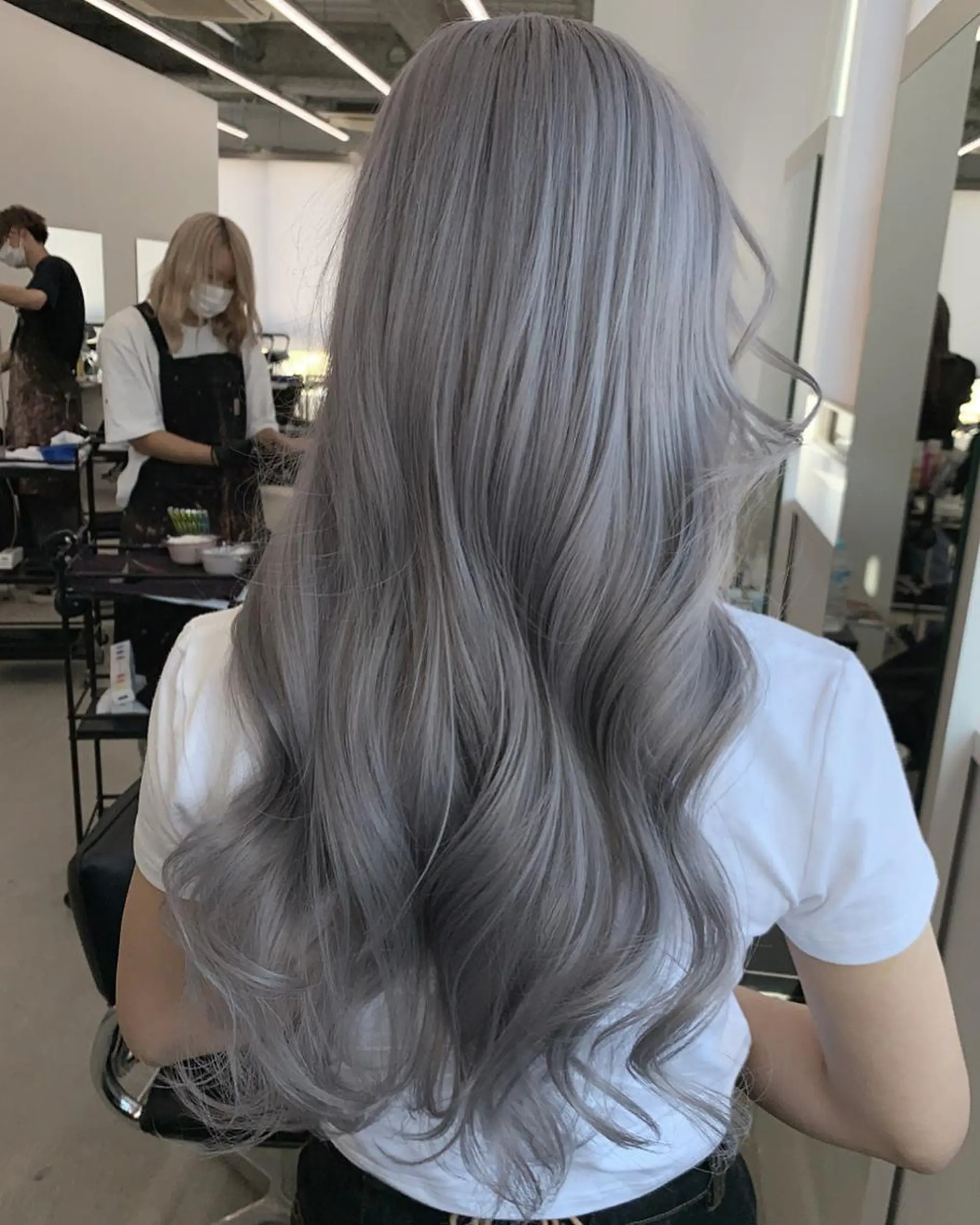 カラー ダブルカラー BLEACHi /noeのヘアスタイル