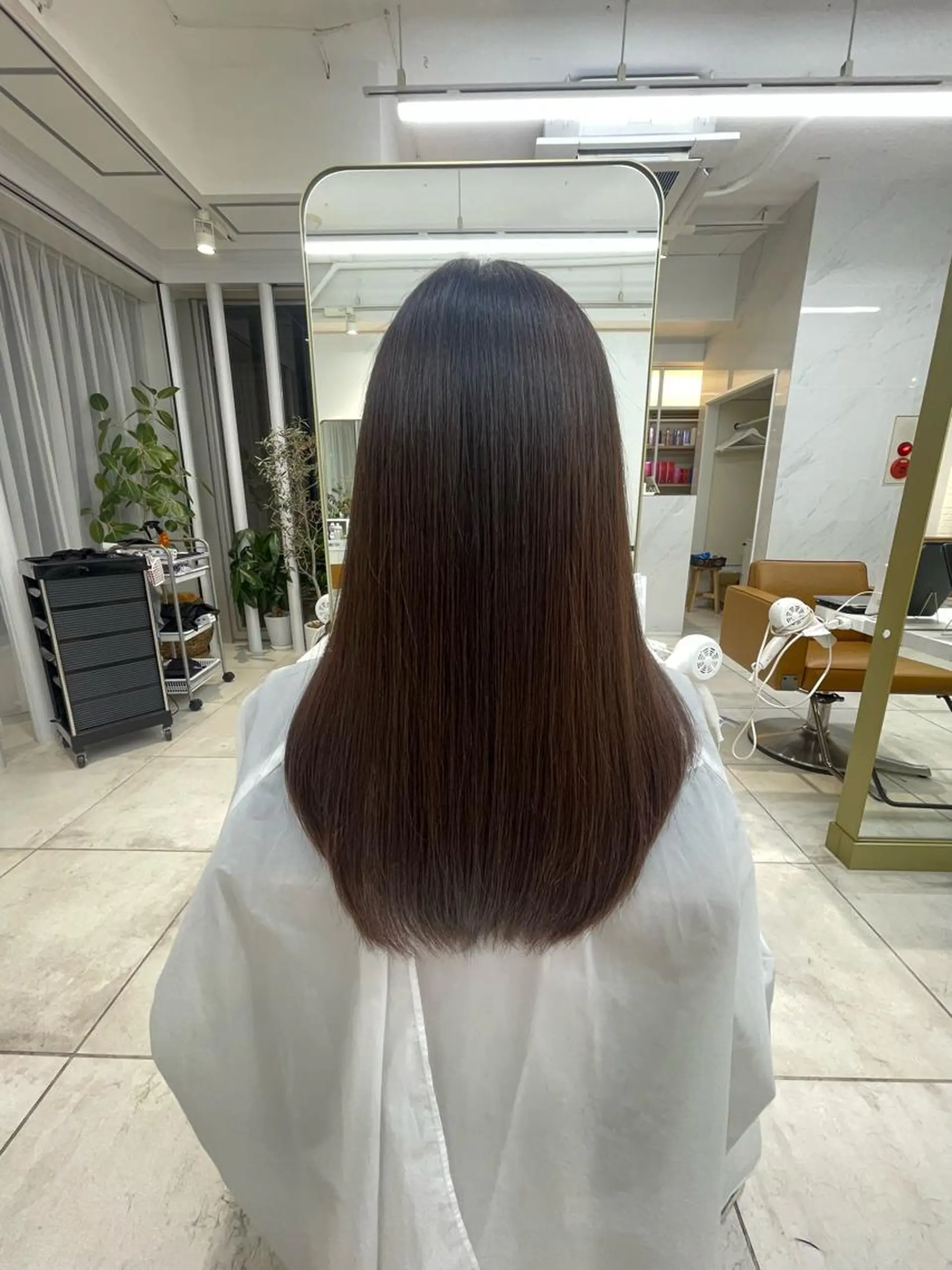 ロング 中顔面短縮 顔まわり新田大翔のヘアスタイル