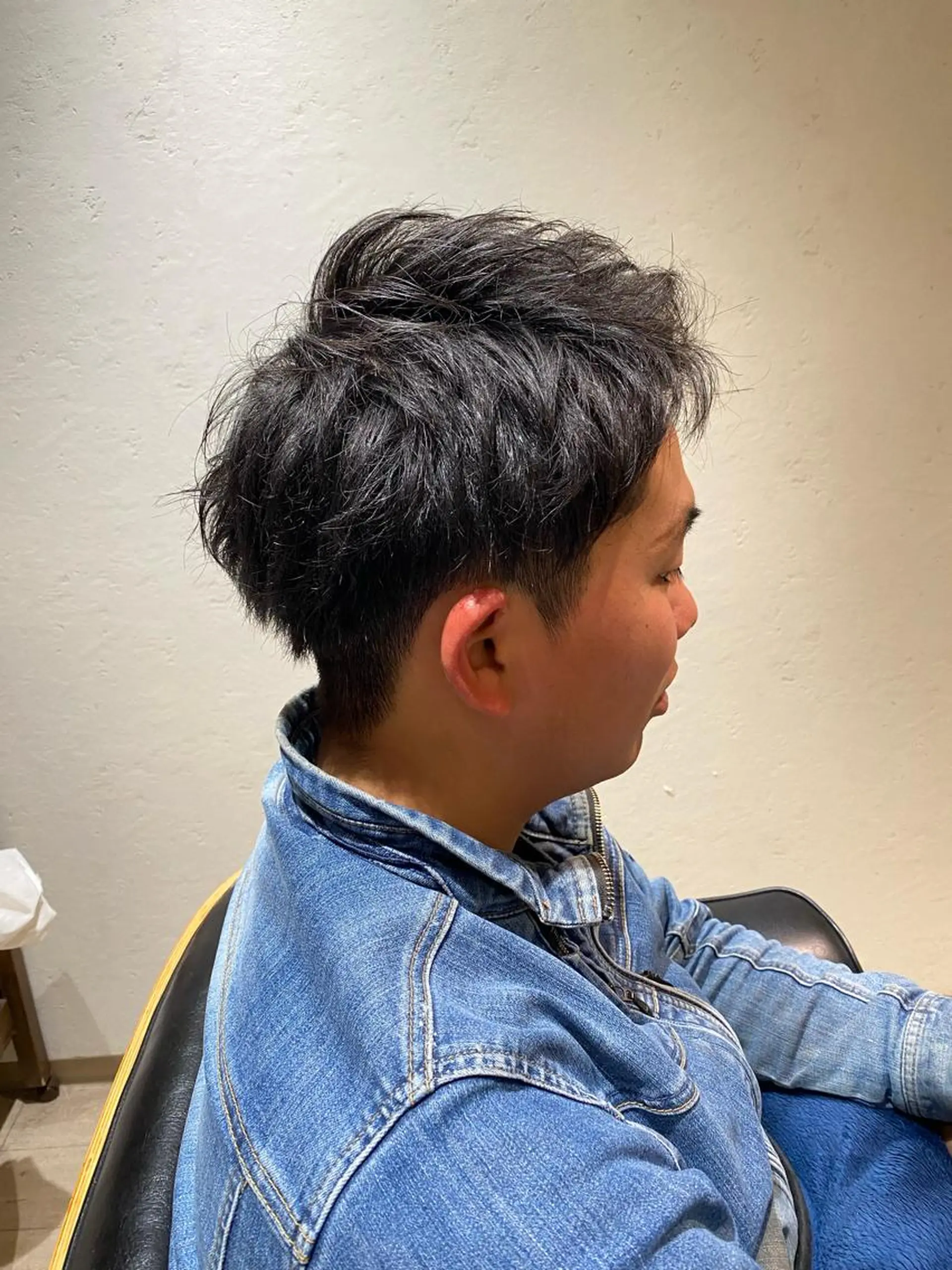 ショート メンズ アップバング ショートヘア 中村 莉子のヘアスタイル