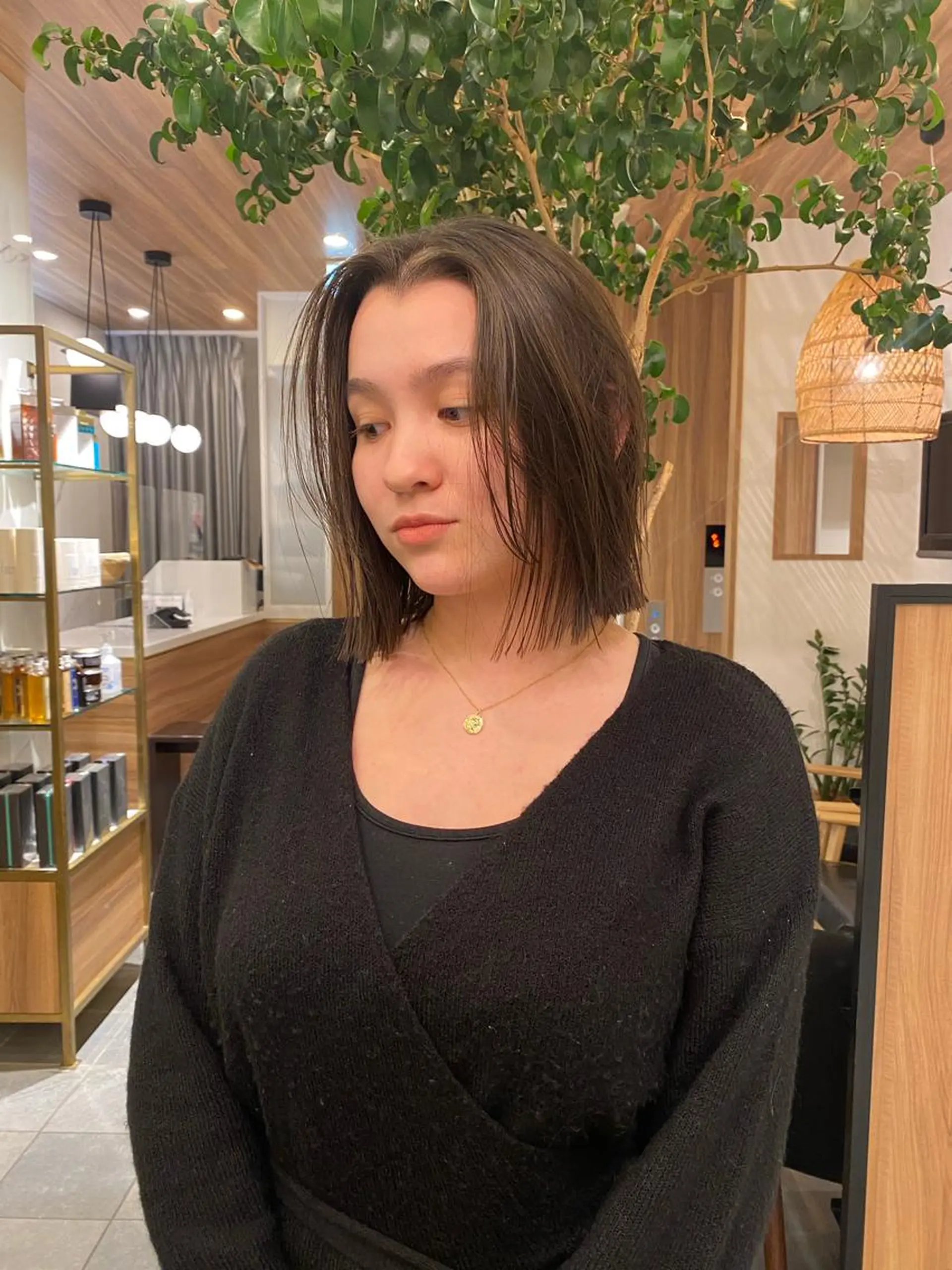 ミディアム カラー ハイライトカラー ハイライト 🍃服部 雅哉🍃銀座◎のヘアスタイル