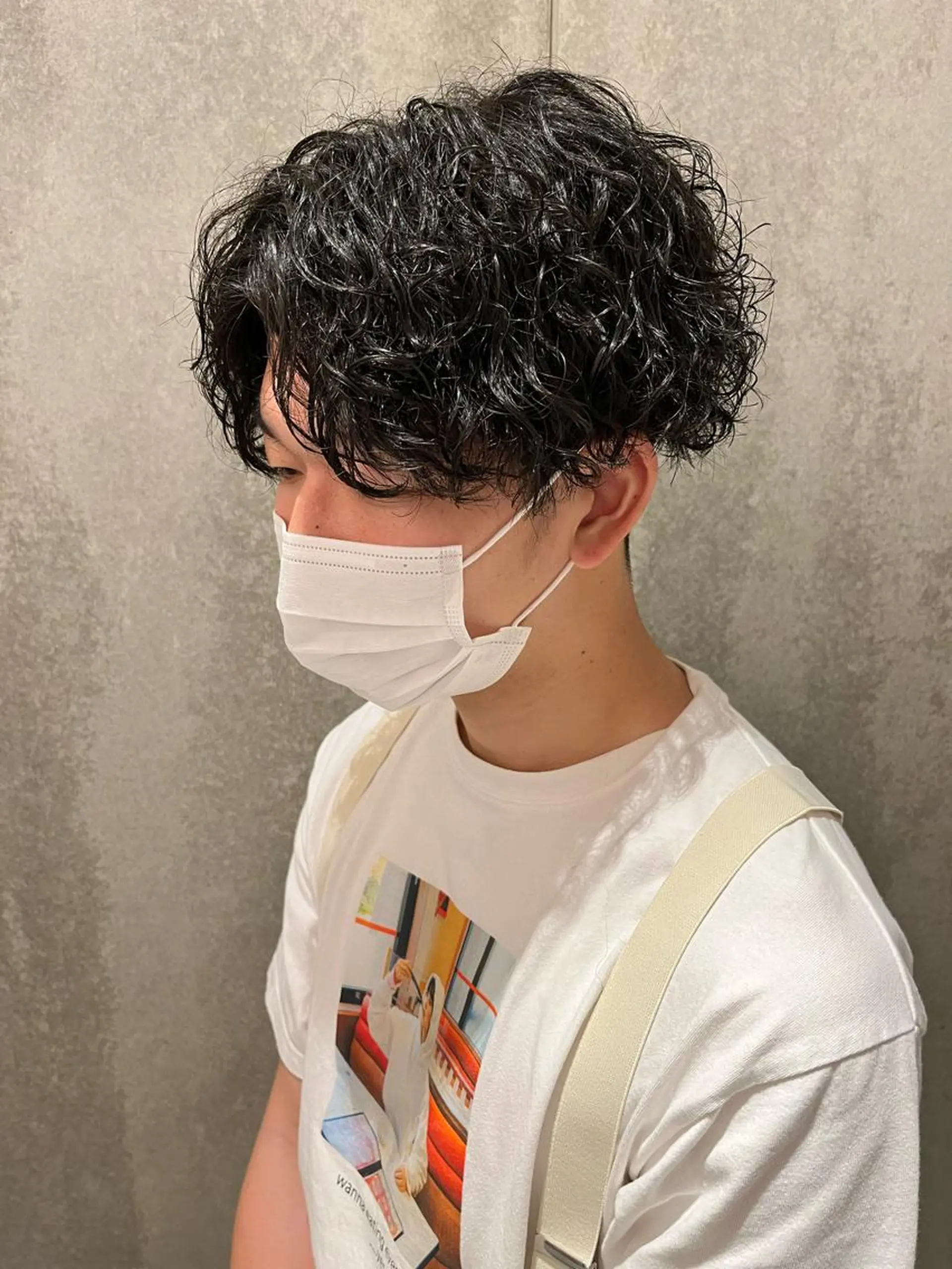 ショート パーマ メンズ 瀧野 翔吾【メンズ特化】のヘアスタイル