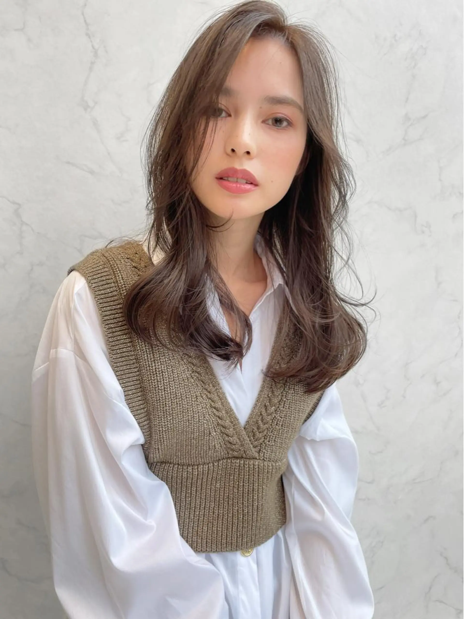 ロング チダアキフミ Ash大森のヘアスタイル