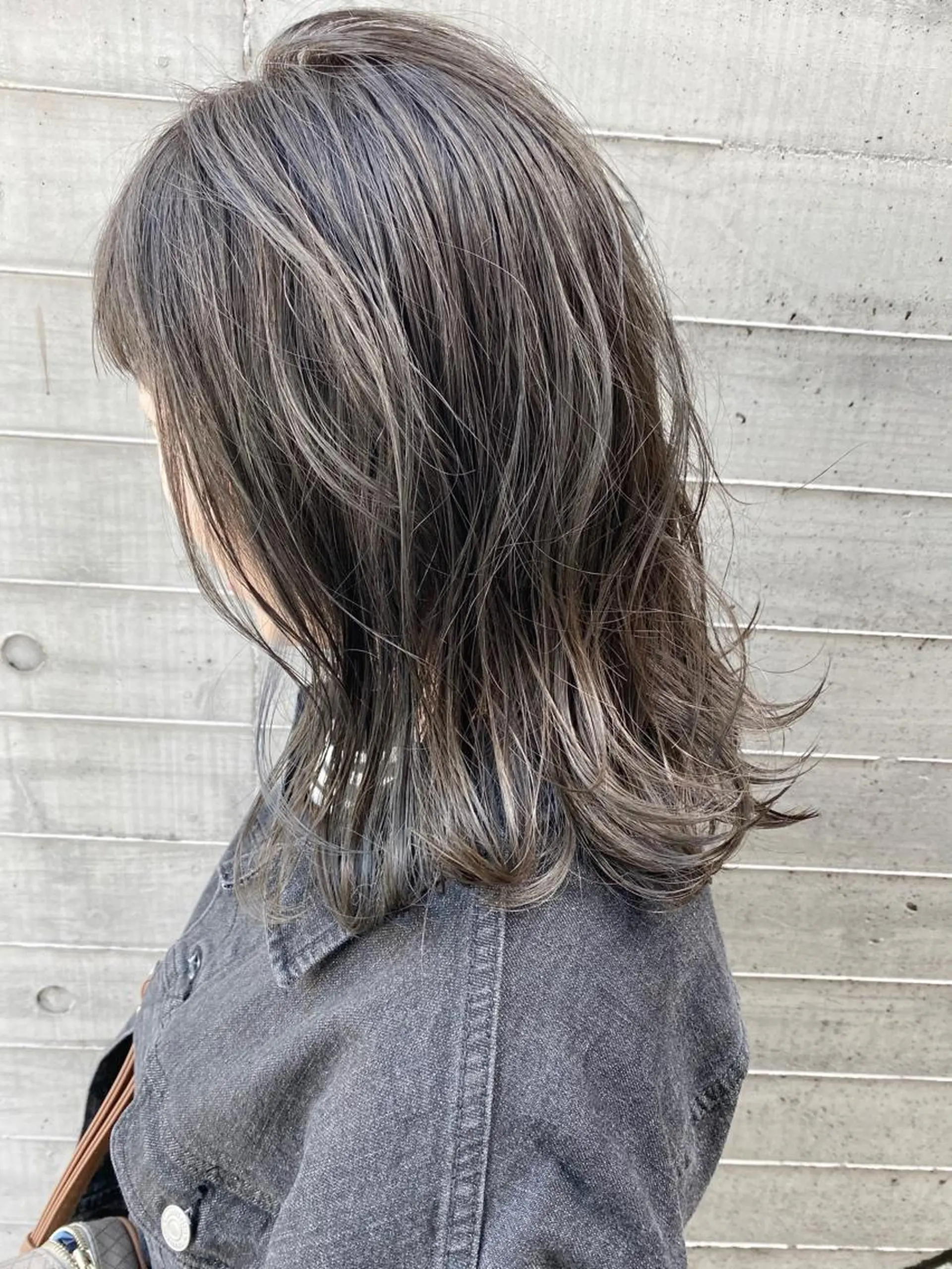 セミロング カラー ヘアアレンジ ブリーチなし透け感/ マンツーマン/Ryoのヘアスタイル