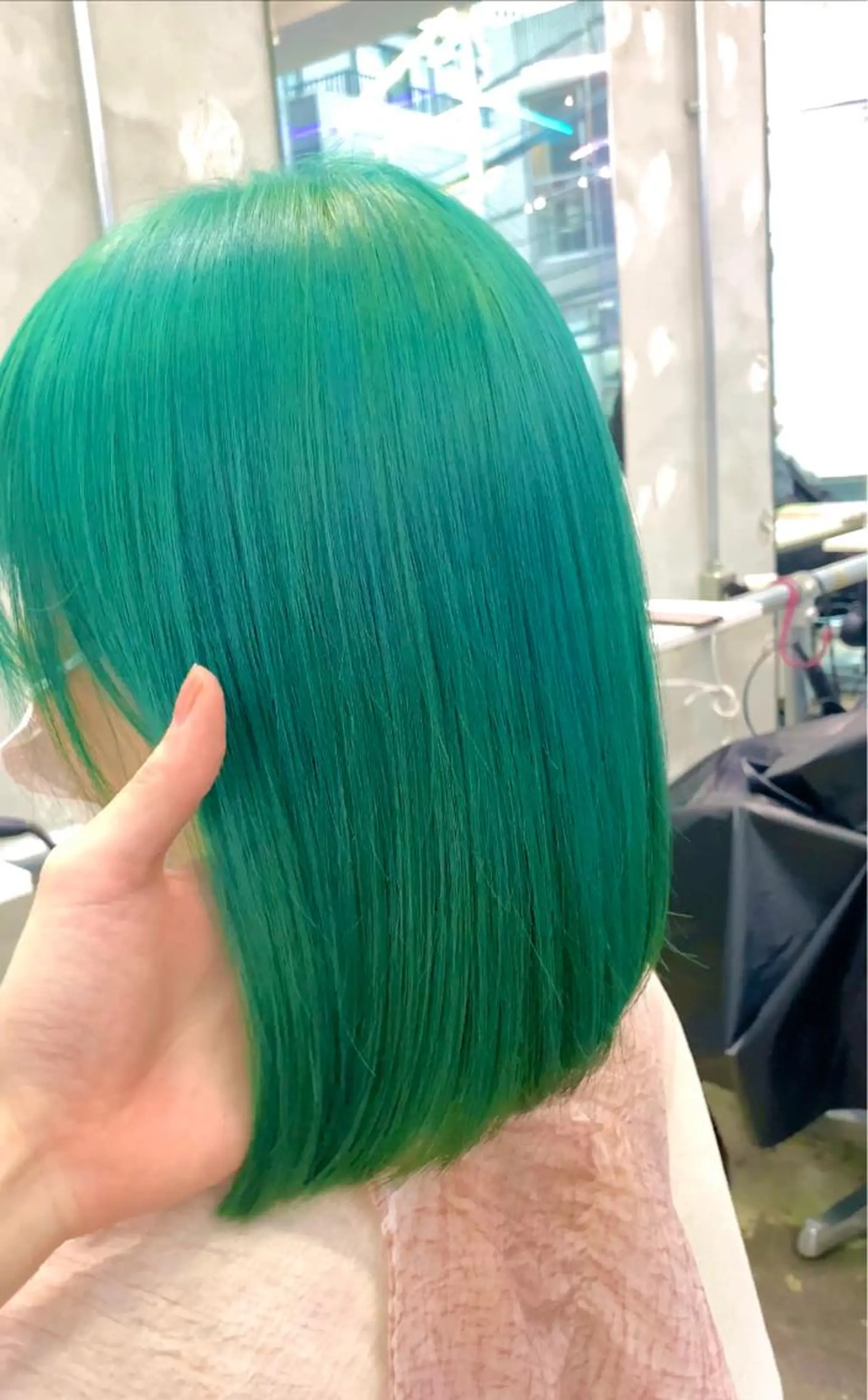 ミディアム カラー ヘアアレンジ ヘアカラー トリートメント ヘアセット 🌈インナーカラー ‘ショウマ’🌈のヘアスタイル